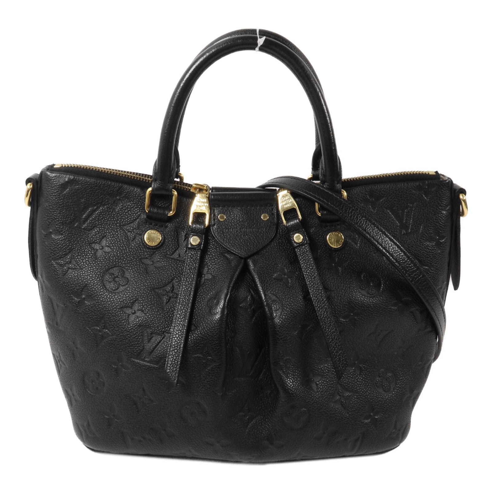 LOUIS VUITTON Monogram Empreinte Mazarine PM手挽肩背兩用袋