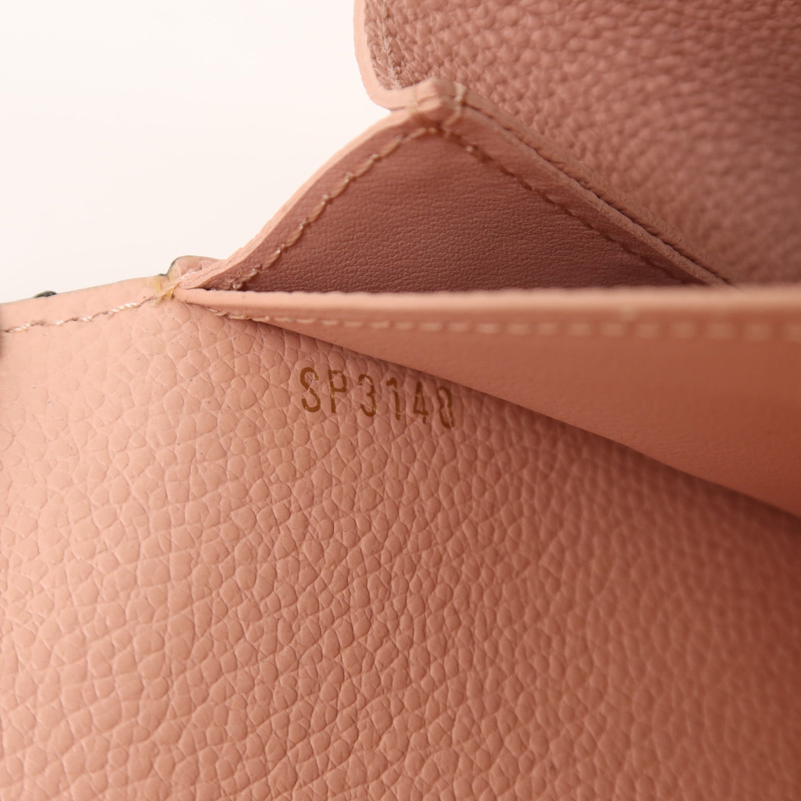 LOUIS VUITTON Monogram Empreinte Vavin Chain Wallet金扣鏈帶肩背袋