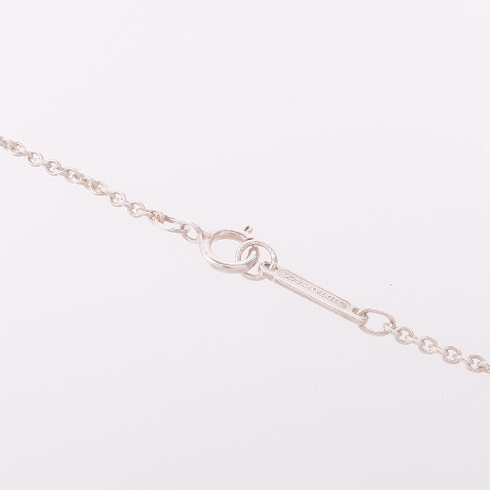 TIFFANY＆CO 925純銀Atlas Cube Necklace項鍊