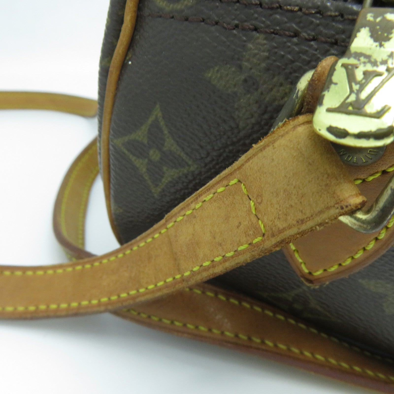 LOUIS VUITTON Monogram Blois金扣肩背袋啡色