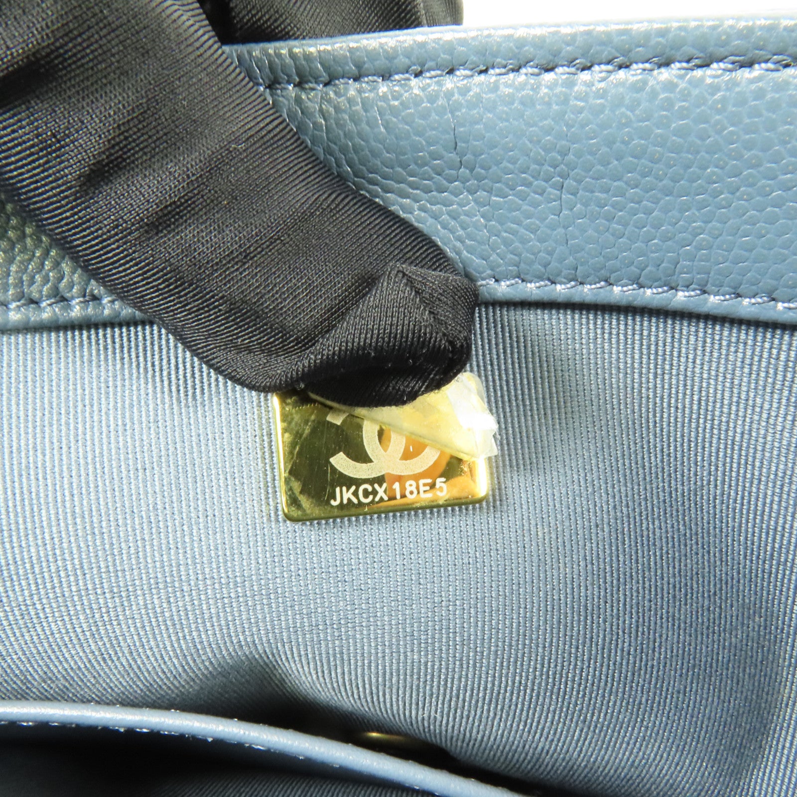 CHANEL 牛皮皮革Chain Backpack 23K金扣背包