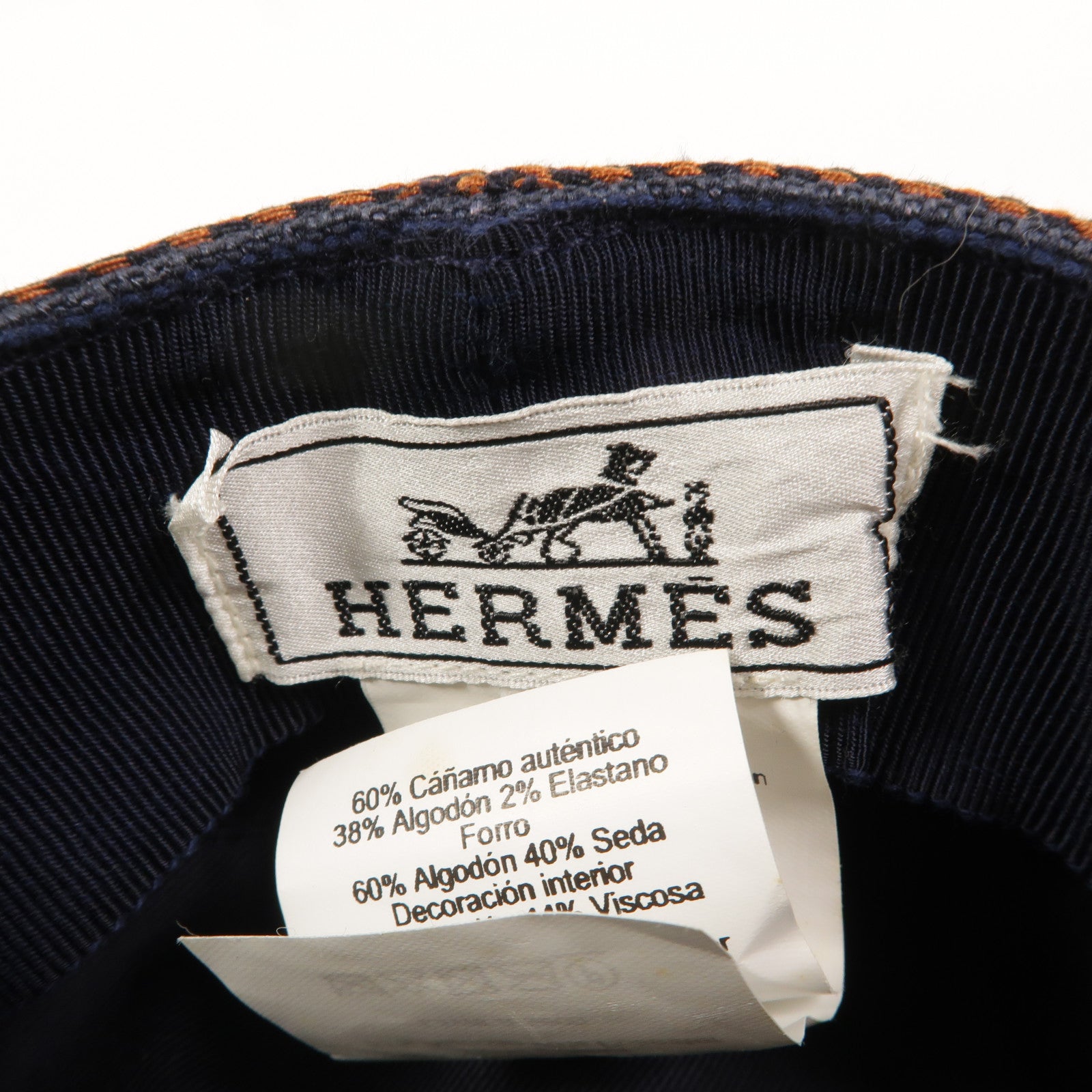 HERMES 帆布Hat帽子