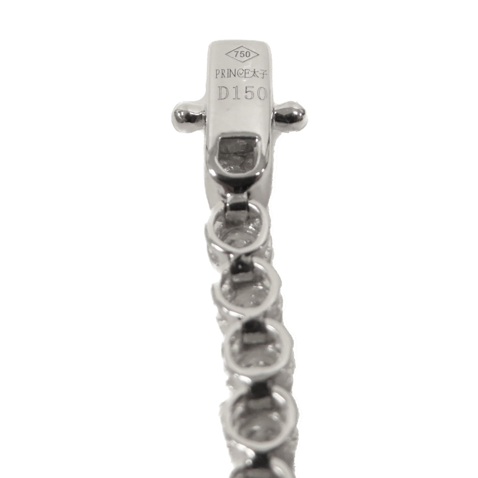 JEWELRY 18K白金Diamond Bracelet 1.5ct鑽石手鏈銀色
