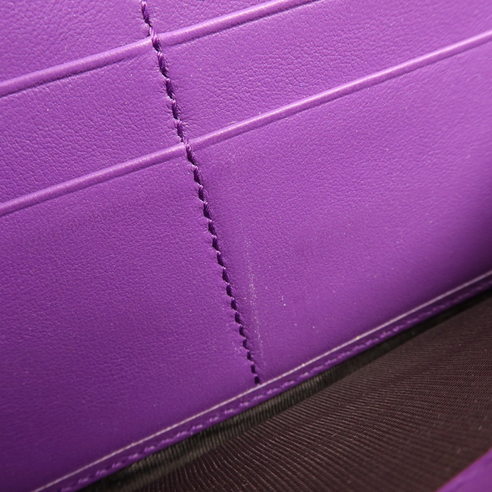 GUCCI 塗層帆布Long Wallet金扣長錢包