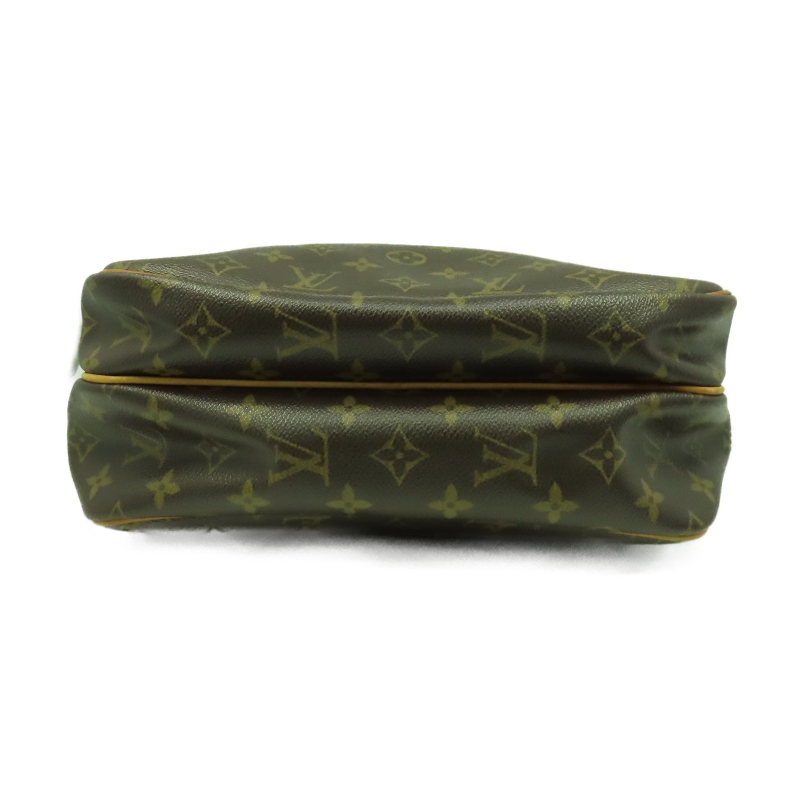 LOUIS VUITTON 【激減優惠】Monogram Reporter PM金扣肩背袋啡色