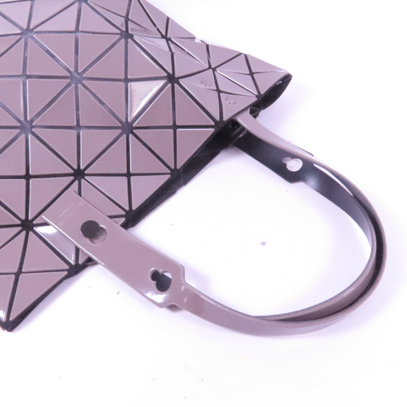 BAO BAO ISSEYMIYAKE PVC Tote Bag肩背袋灰色