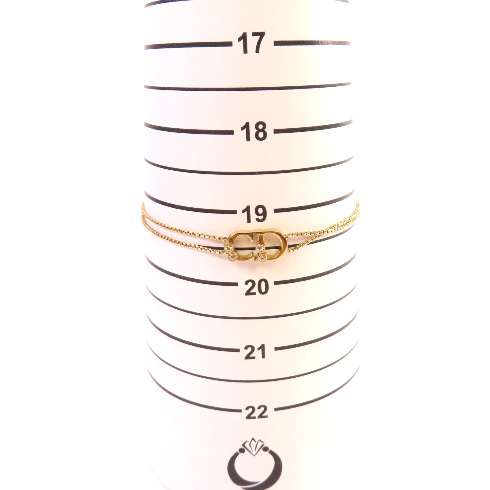 Dior 金屬CD Bracelet手鏈金色