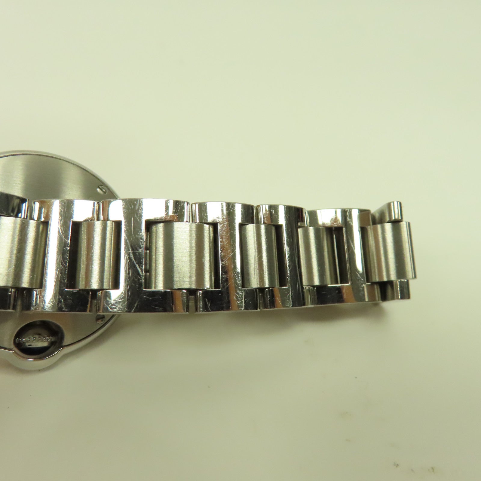 CARTIER Ballon Bleu 28mm不鏽鋼手錶石英機芯白色