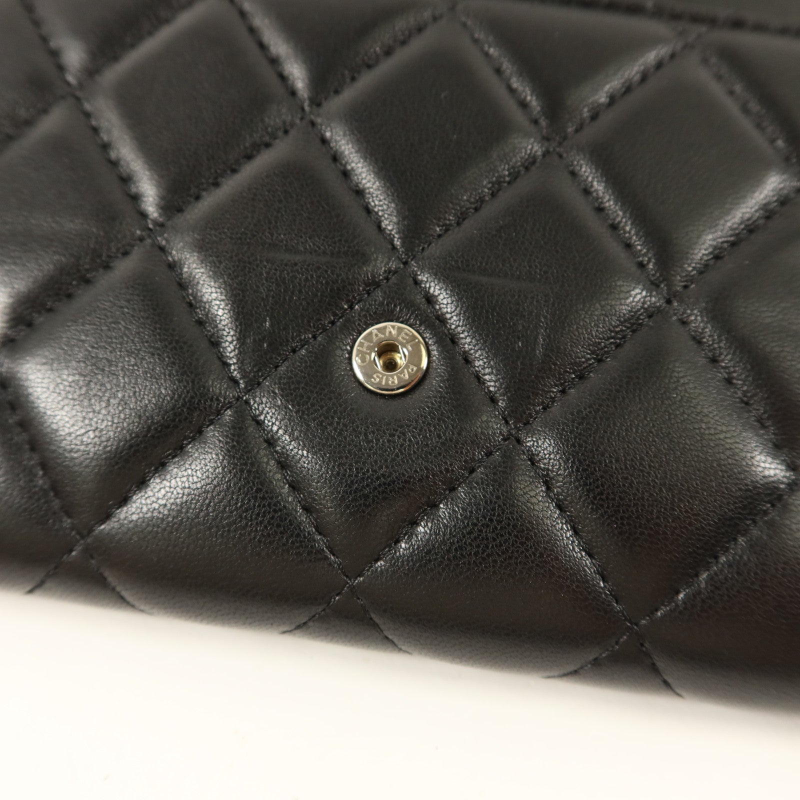 CHANEL 羊皮皮革Classic Flap Long Wallet長錢包