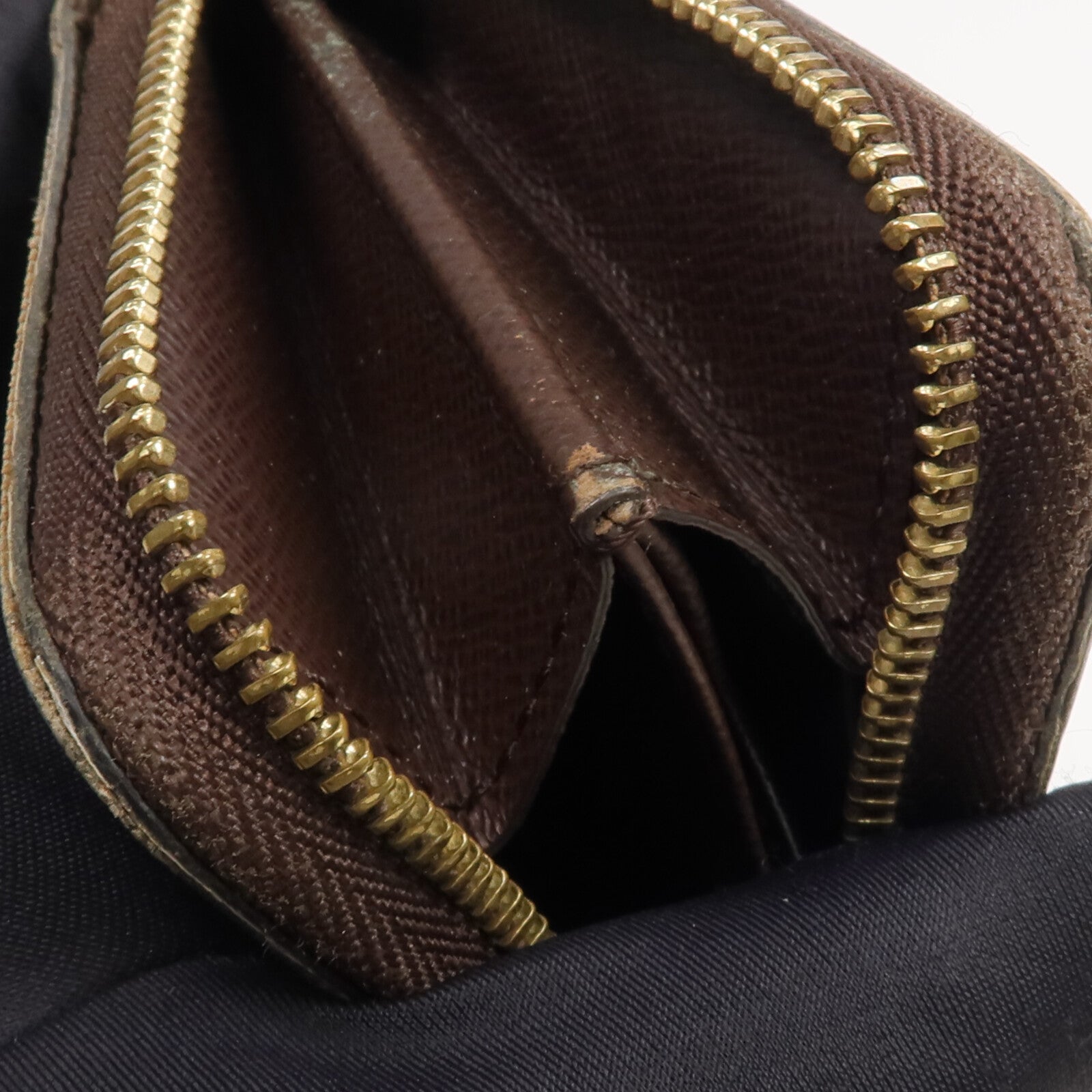 LOUIS VUITTON 【激減優惠】Damier Zippy Coin Purse金扣零錢包/卡片套