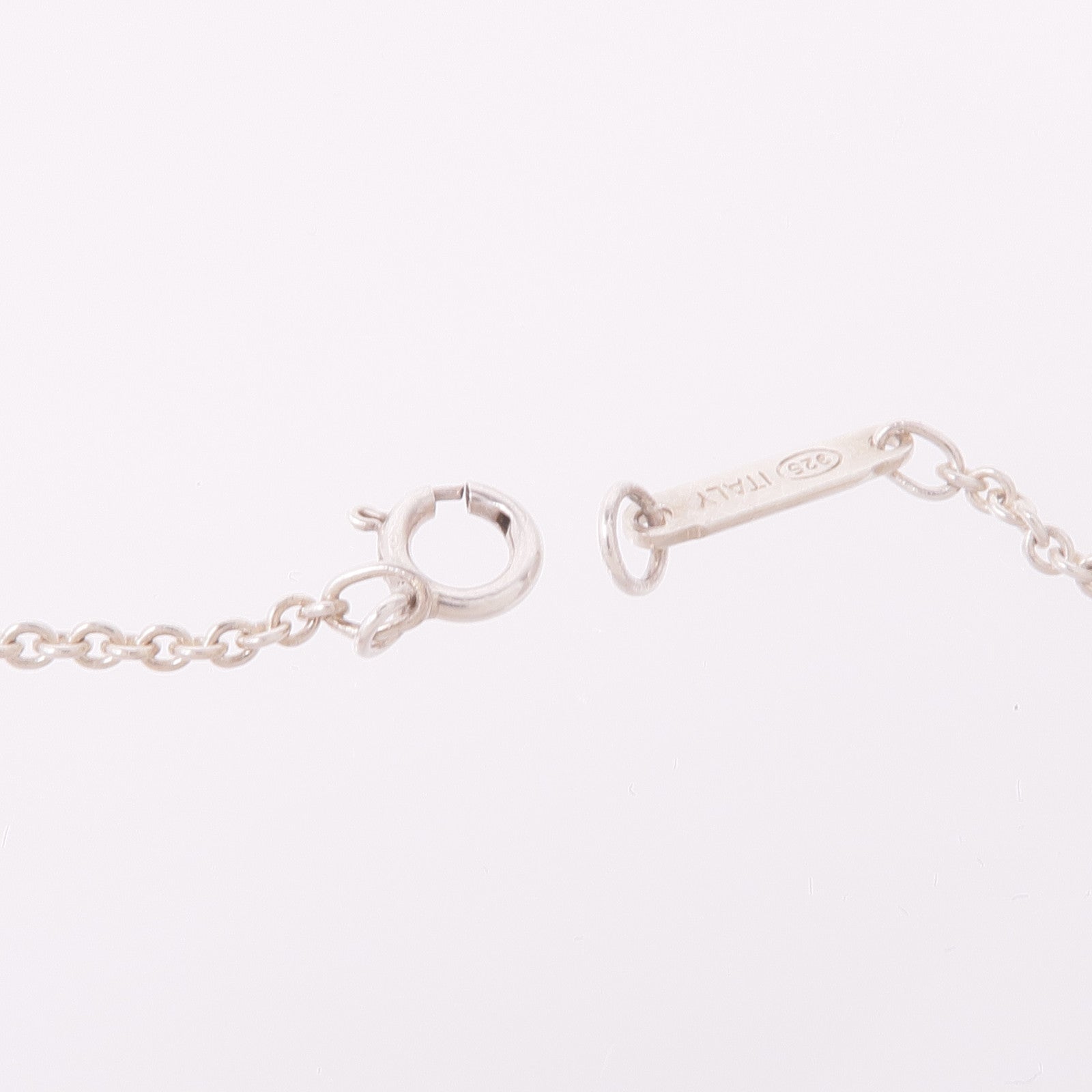 TIFFANY＆CO 925純銀Atlas Cube Necklace項鍊