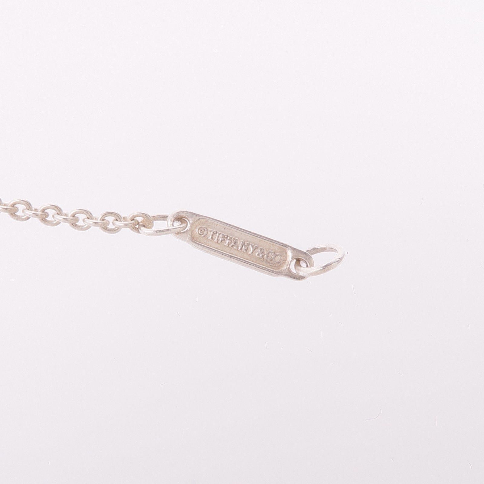TIFFANY＆CO 925純銀Atlas Cube Necklace項鍊