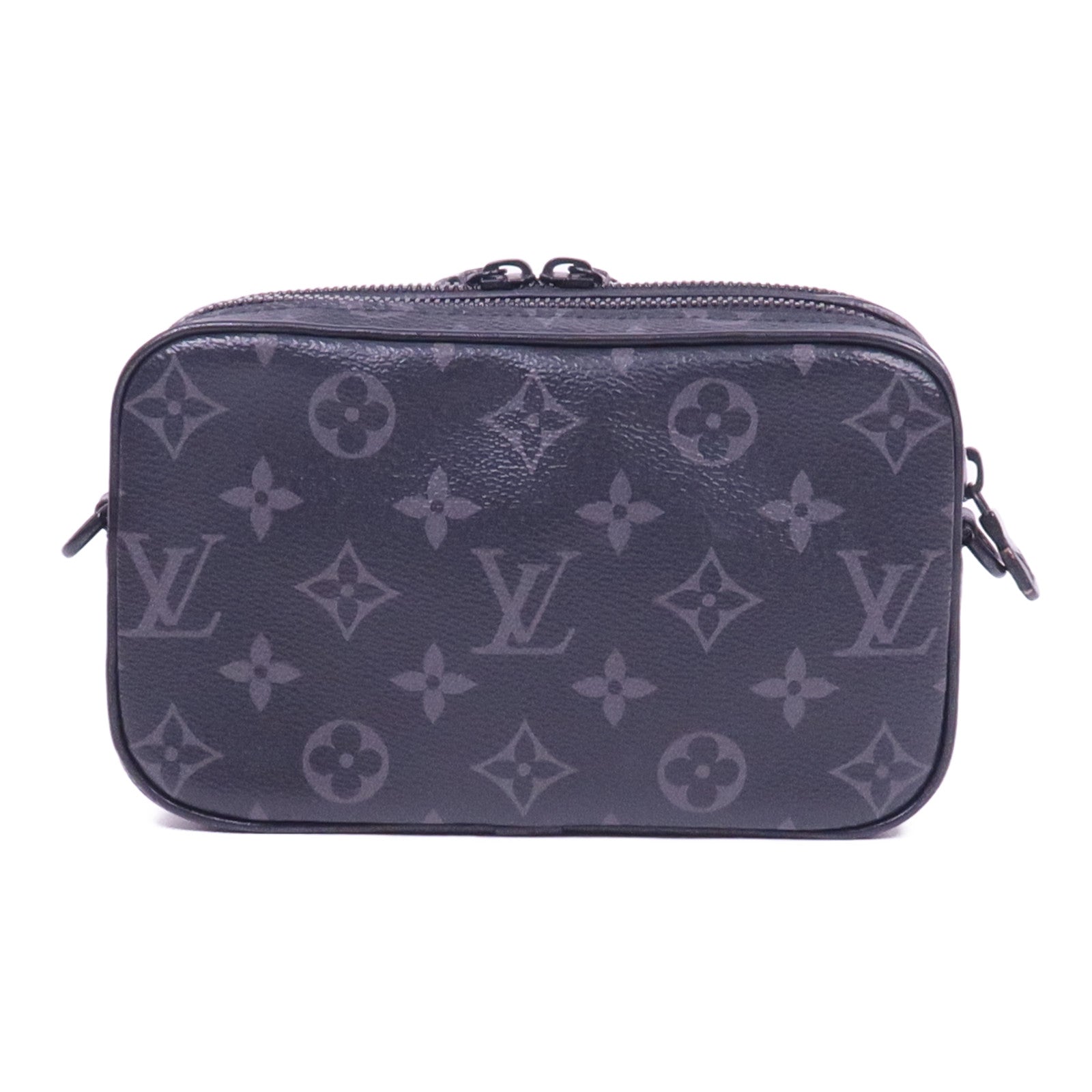 LOUIS VUITTON Monogram Eclipse Alpha Wearable Wallet肩背袋