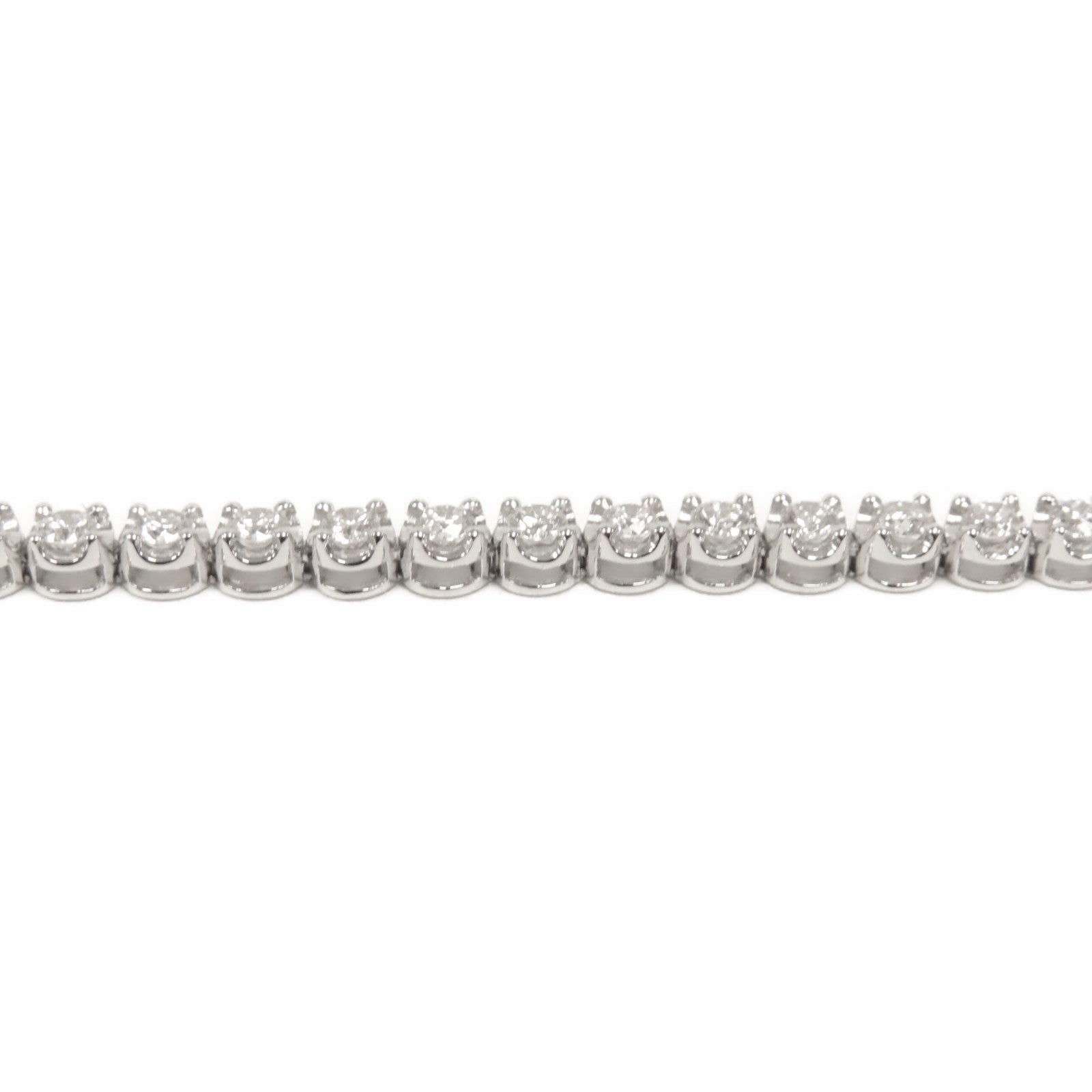 JEWELRY 18K白金Diamond Bracelet 1.5ct鑽石手鏈銀色