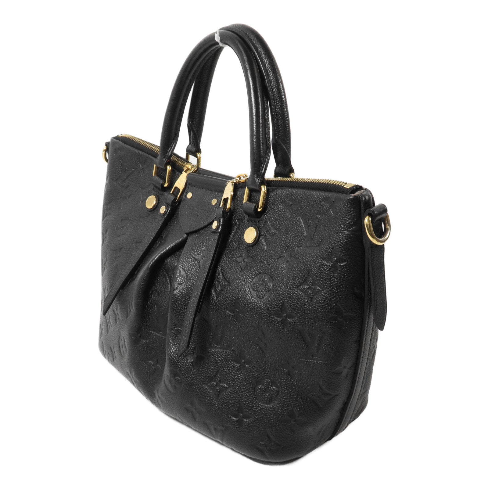 LOUIS VUITTON Monogram Empreinte Mazarine PM手挽肩背兩用袋