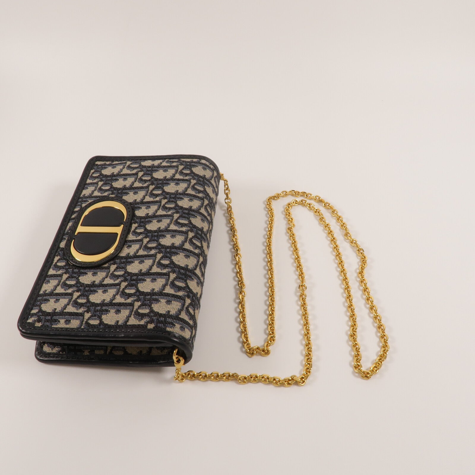 Dior Oblique Jacquard 2 in 1 30 Montaigne Pouch鏈帶肩背袋
