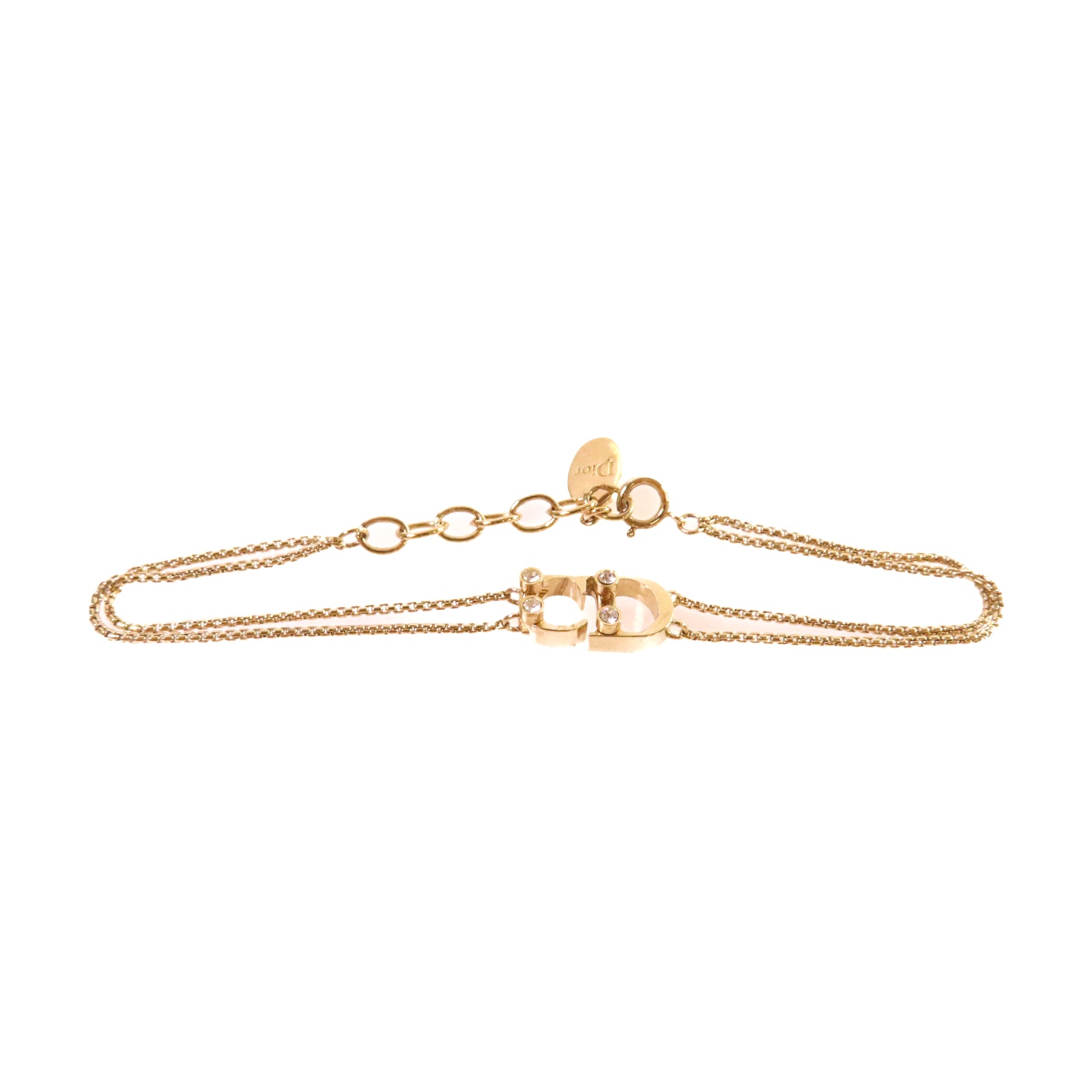 Dior 金屬CD Bracelet手鏈金色