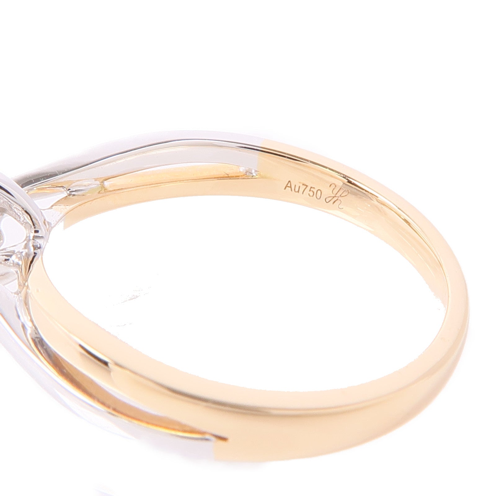 JEWELRY 18K白金/玫瑰金Diamond Ring鑽石戒指US#5.5