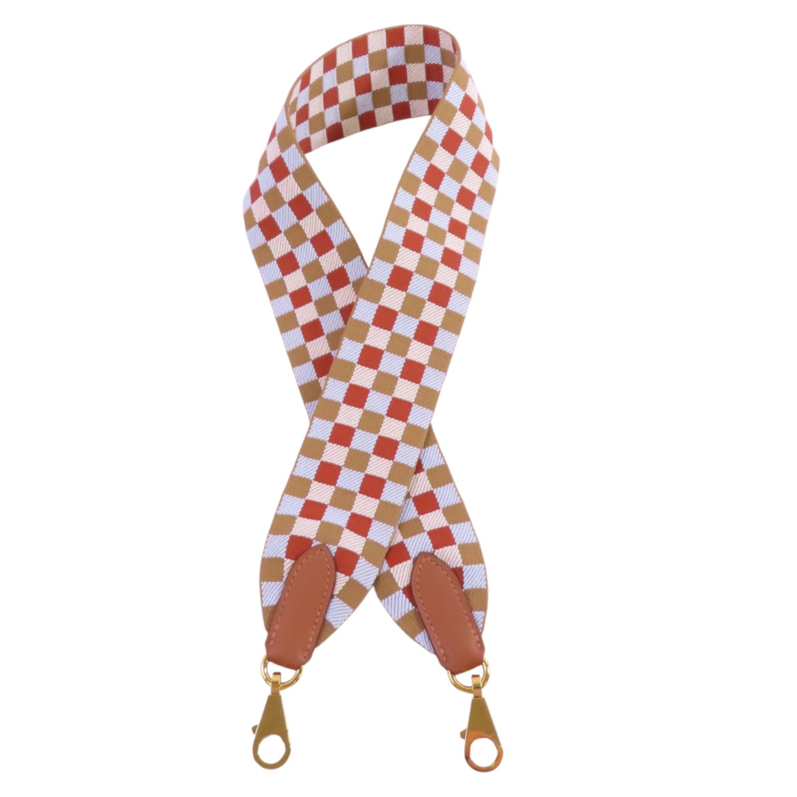 HERMES 帆布Hermes Shoulder Strap金扣肩帶