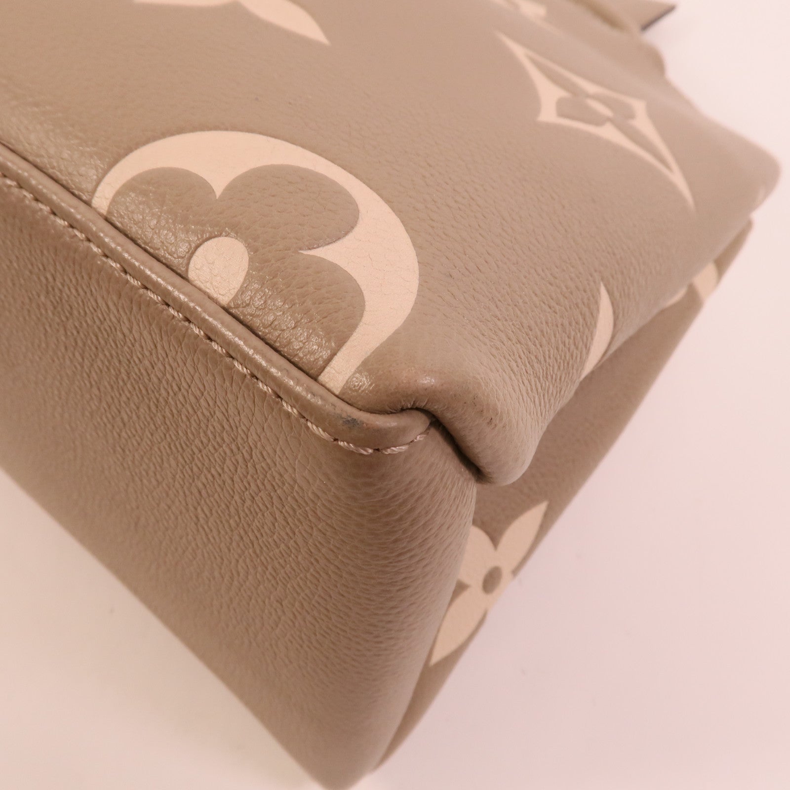 LOUIS VUITTON Monogram Empreinte Petit Palais金扣手挽肩背兩用袋