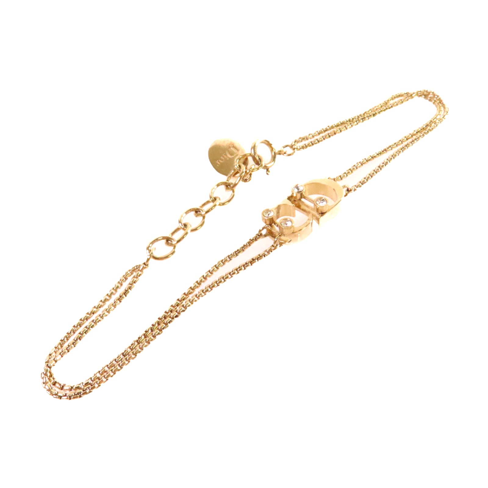 Dior 金屬CD Bracelet手鏈金色