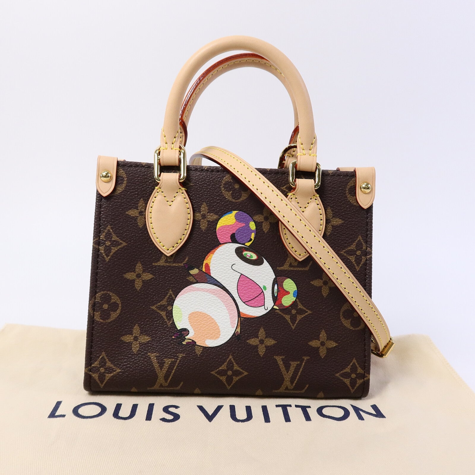 LOUIS VUITTON Monogram LV X TM On The Go BB手挽肩背兩用袋