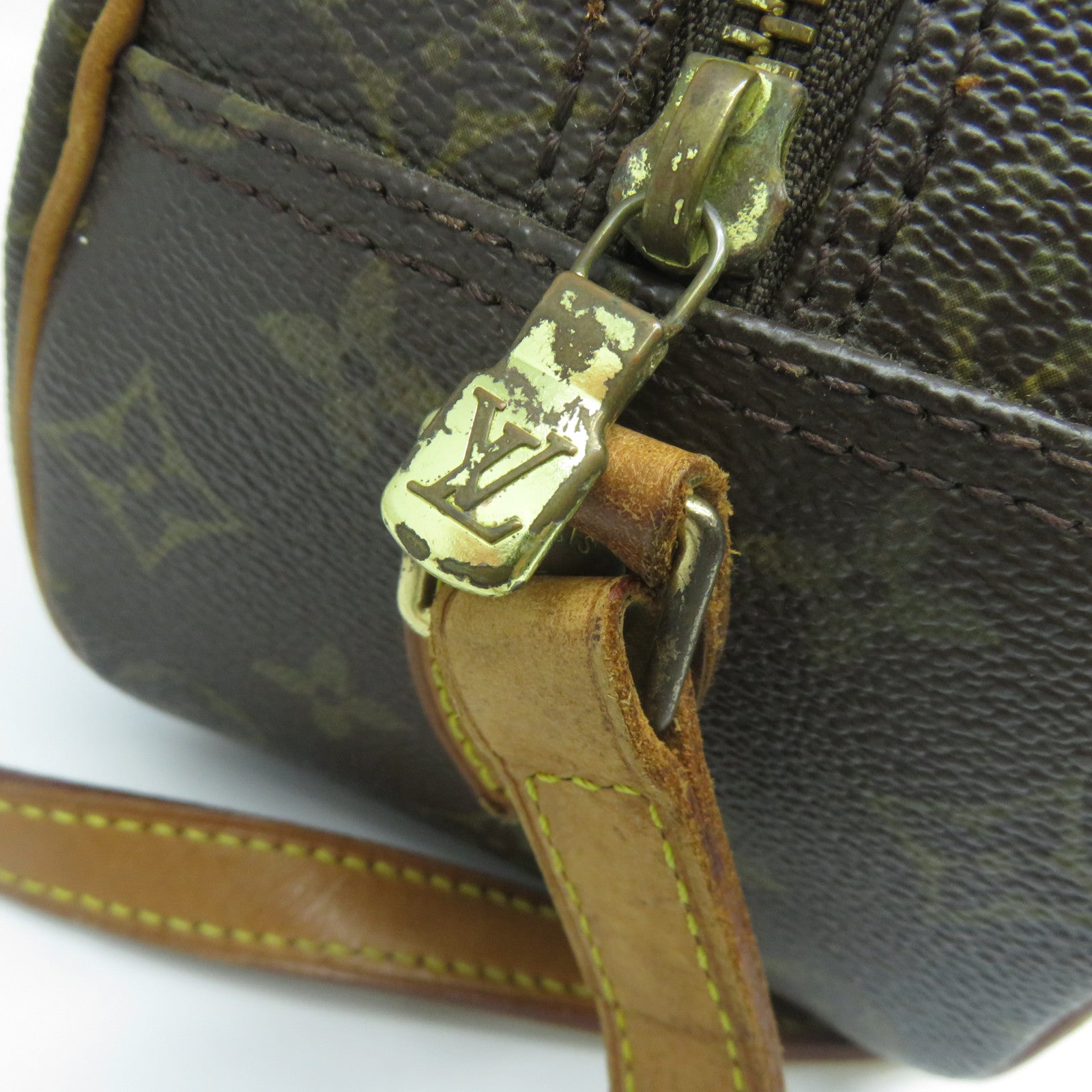 LOUIS VUITTON Monogram Blois金扣肩背袋啡色