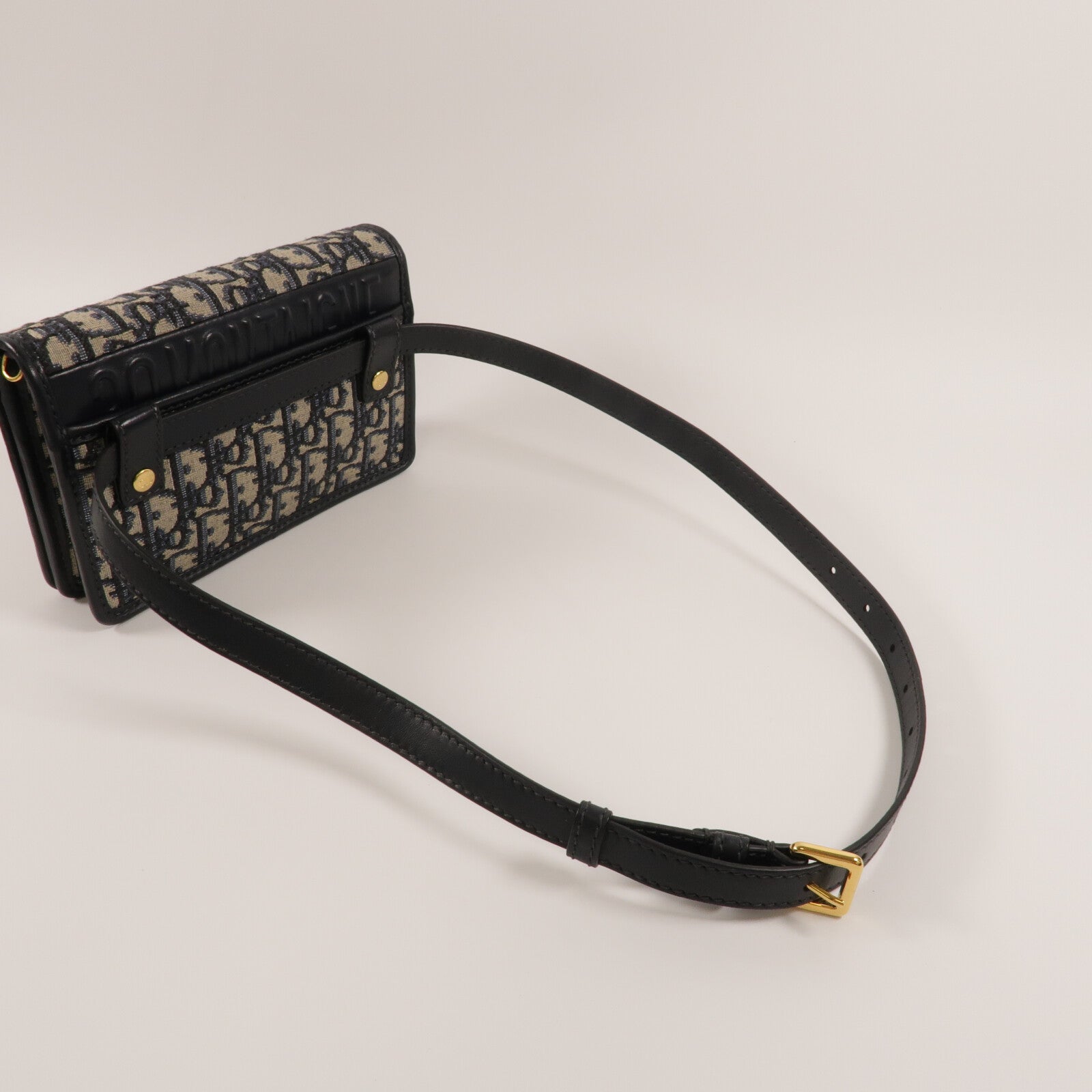 Dior Oblique Jacquard 2 in 1 30 Montaigne Pouch鏈帶肩背袋