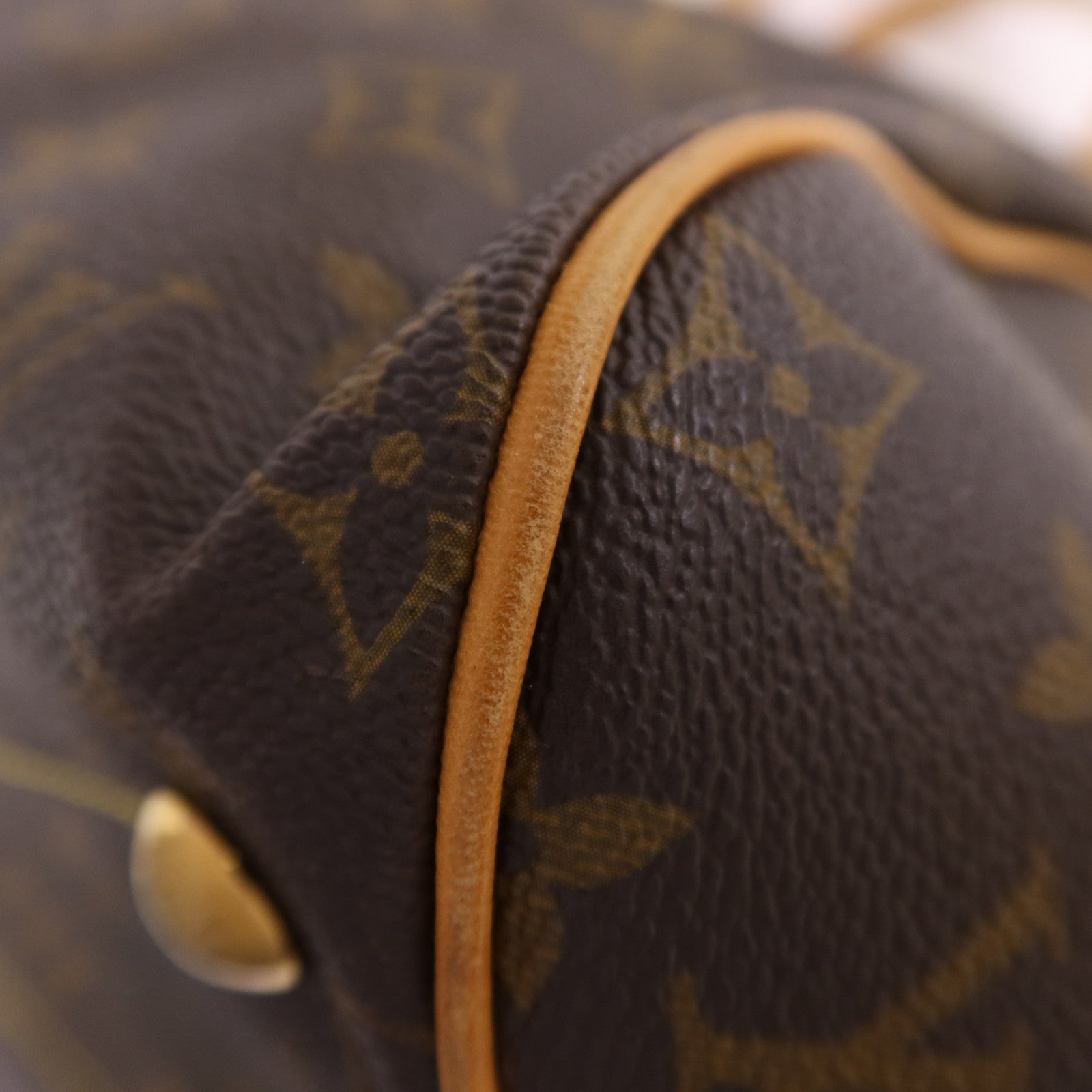 LOUIS VUITTON Monogram Tivoli GM金扣手挽袋
