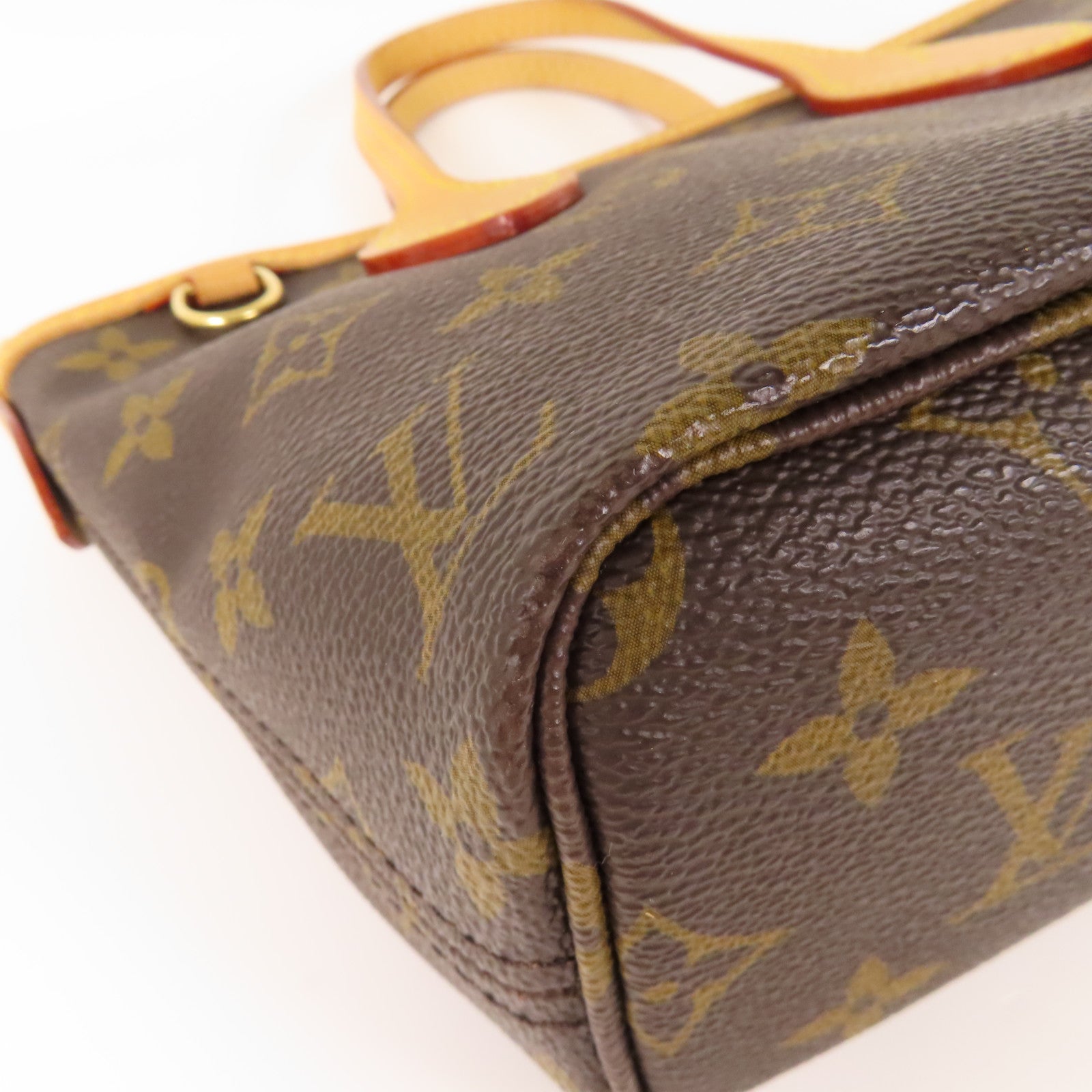 LOUIS VUITTON 【激減優惠】Monogram Neverfull BB金扣手挽肩背兩用袋