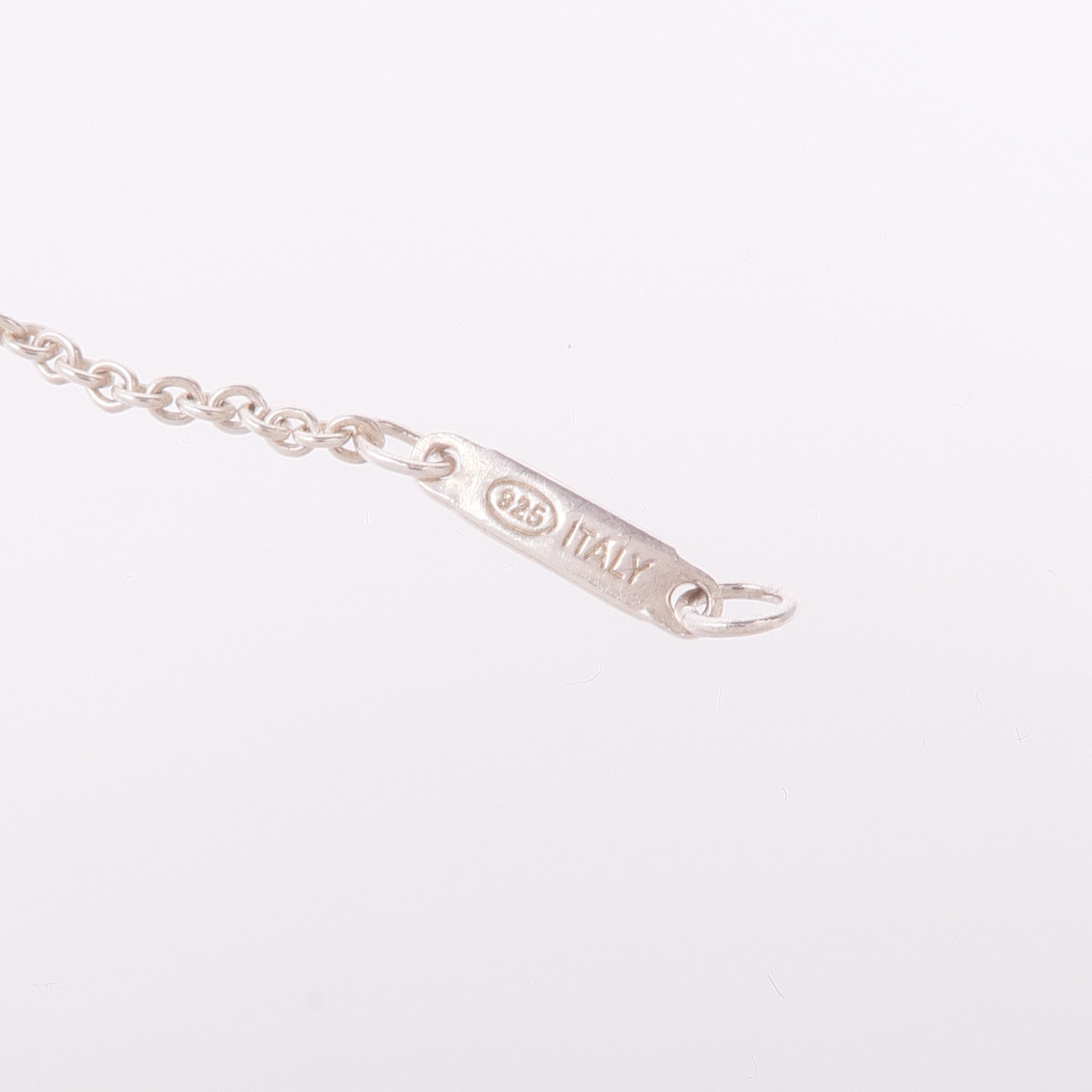 TIFFANY＆CO 925純銀Atlas Cube Necklace項鍊