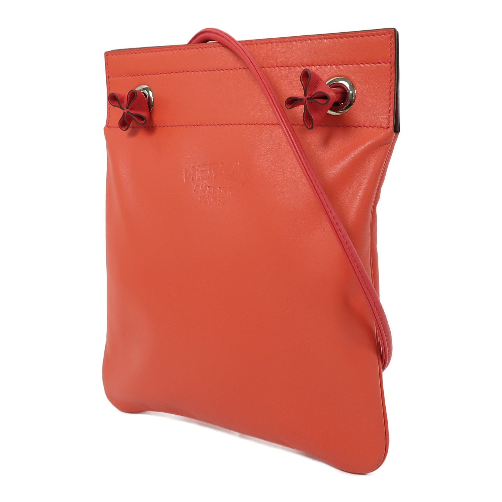 HERMES 衣装袋 HERMES Evercolor皮革Constance Mini銀扣肩背袋7W Bleu Izmir