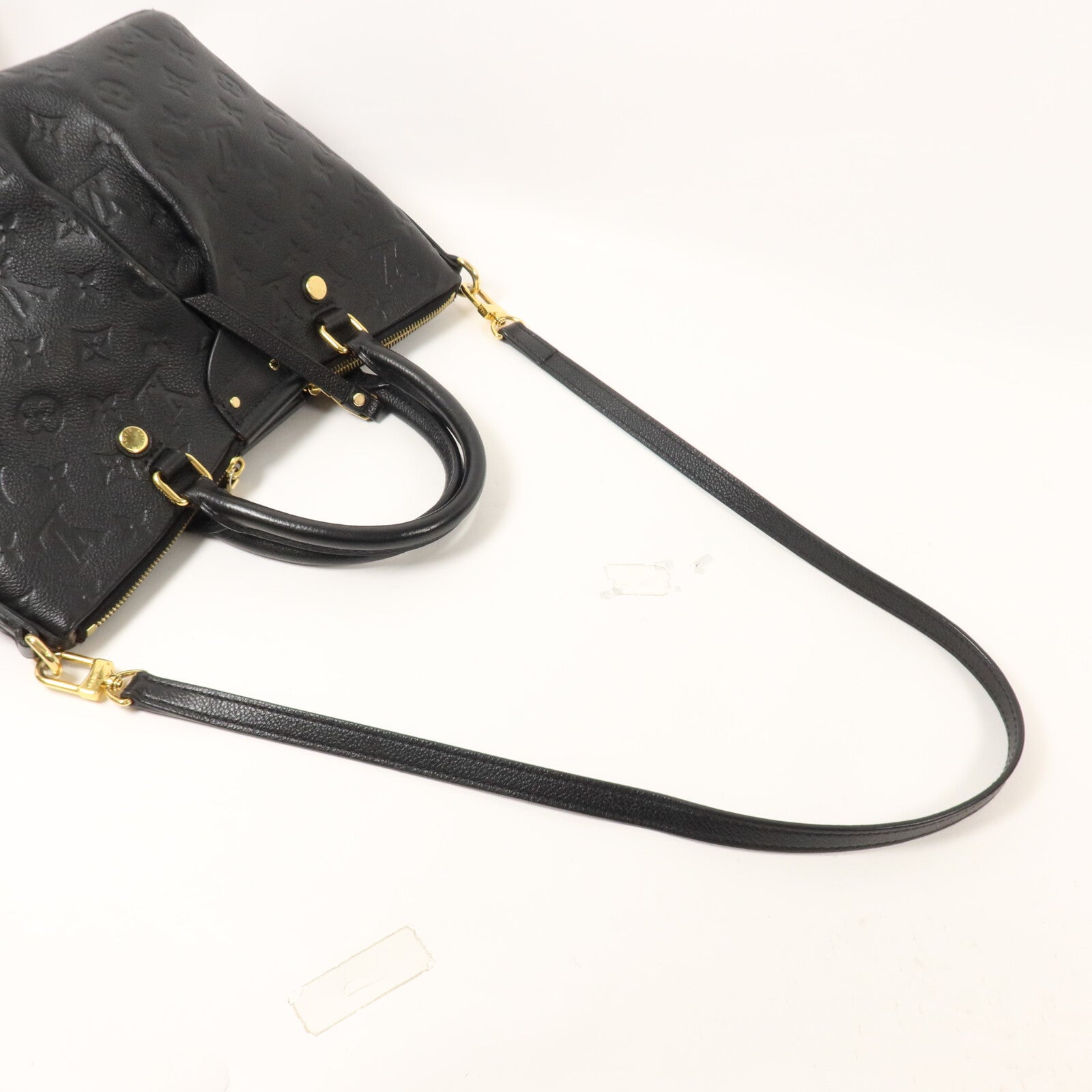 LOUIS VUITTON Monogram Empreinte Mazarine PM手挽肩背兩用袋