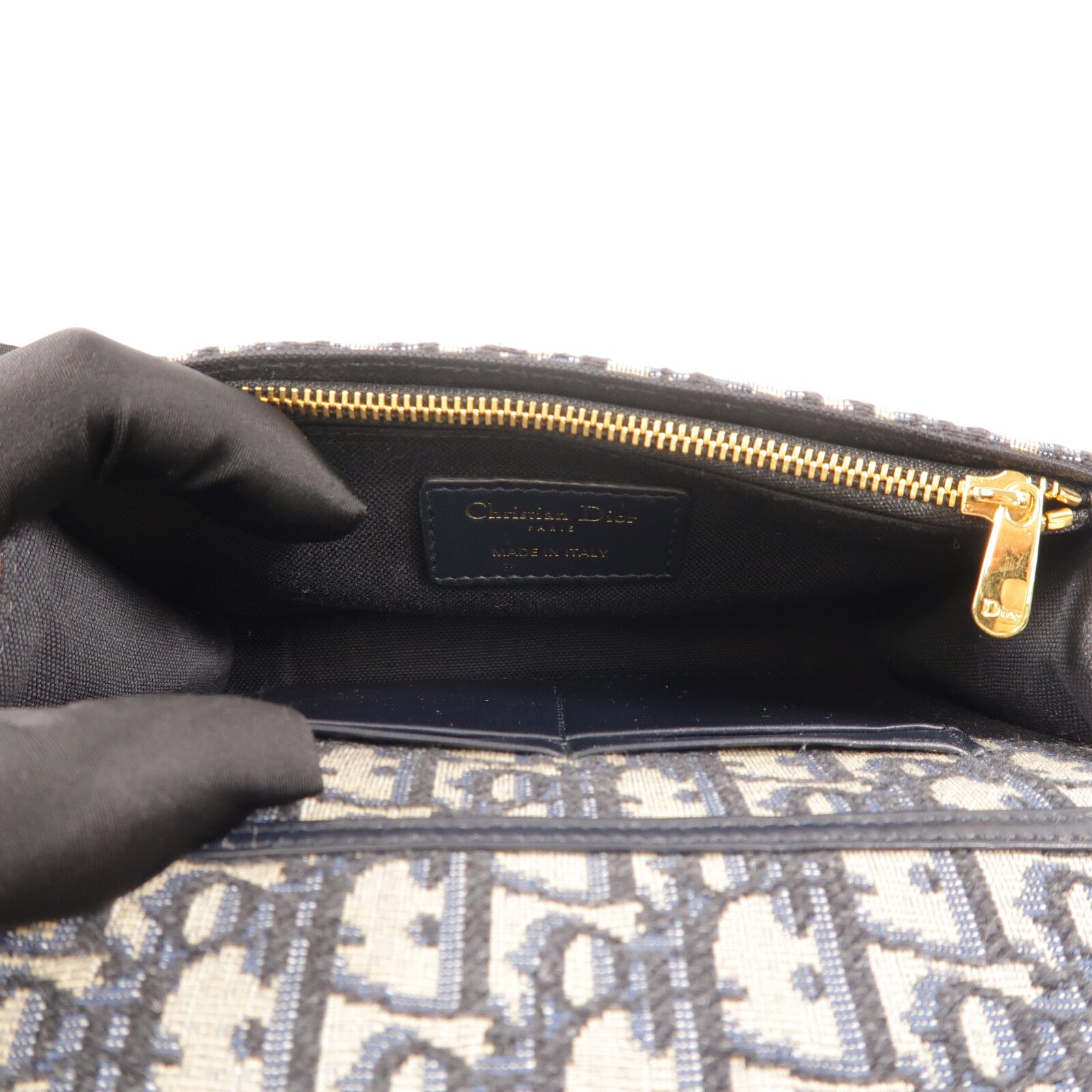 Dior Oblique Jacquard 2 in 1 30 Montaigne Pouch鏈帶肩背袋