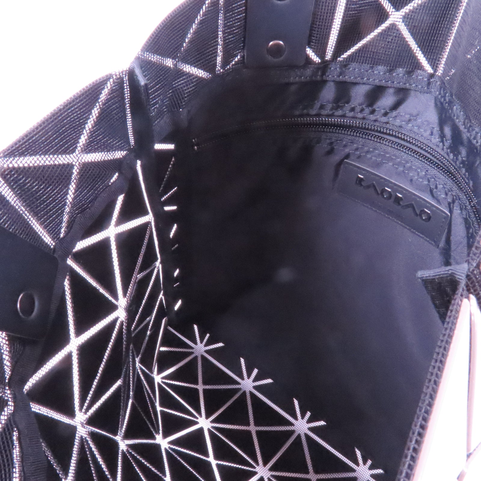 BAO BAO ISSEYMIYAKE PVC Tote Bag肩背袋灰色