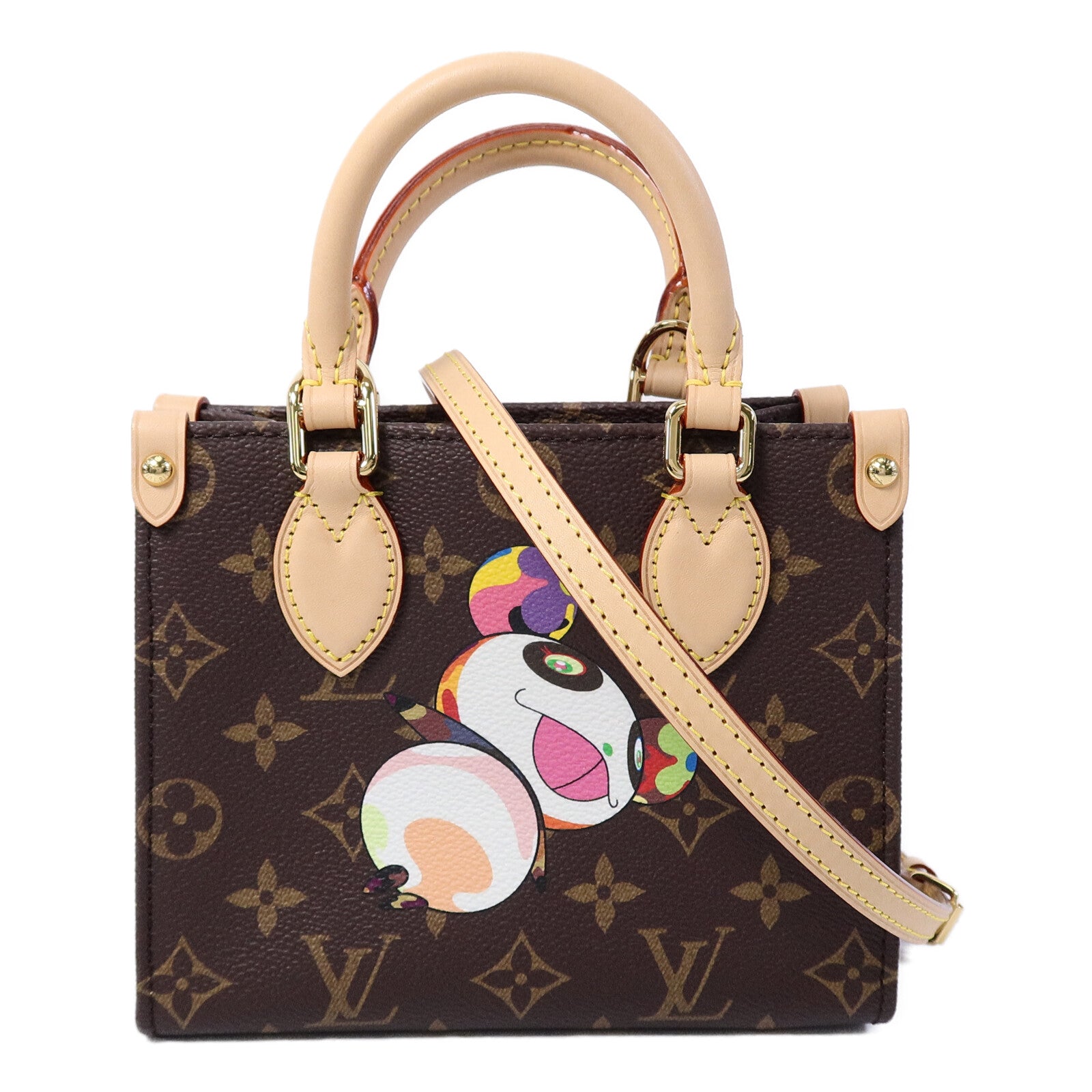LOUIS VUITTON Monogram LV X TM On The Go BB手挽肩背兩用袋