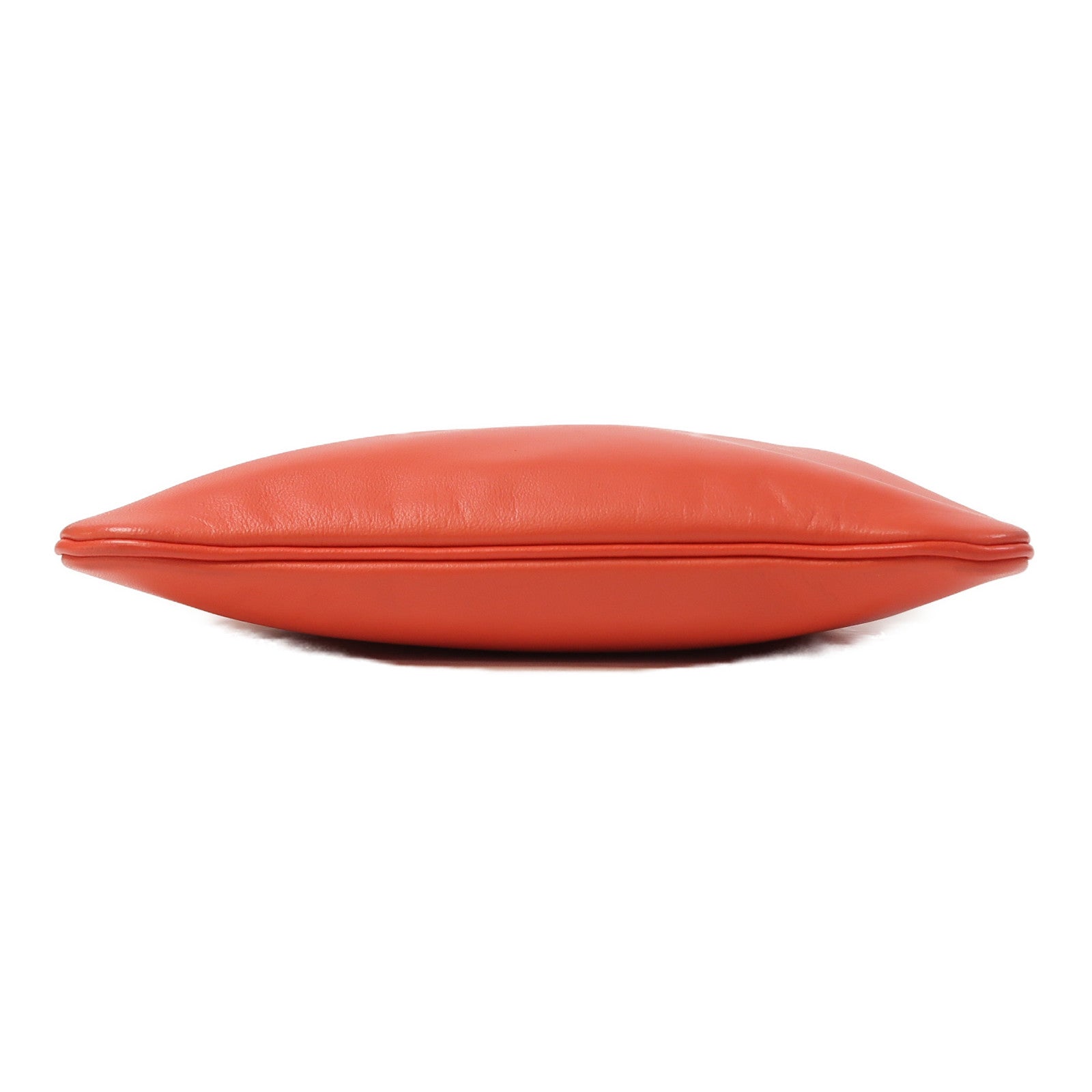 HERMES Swift皮革Aline Mini銀扣肩背袋印度紅色