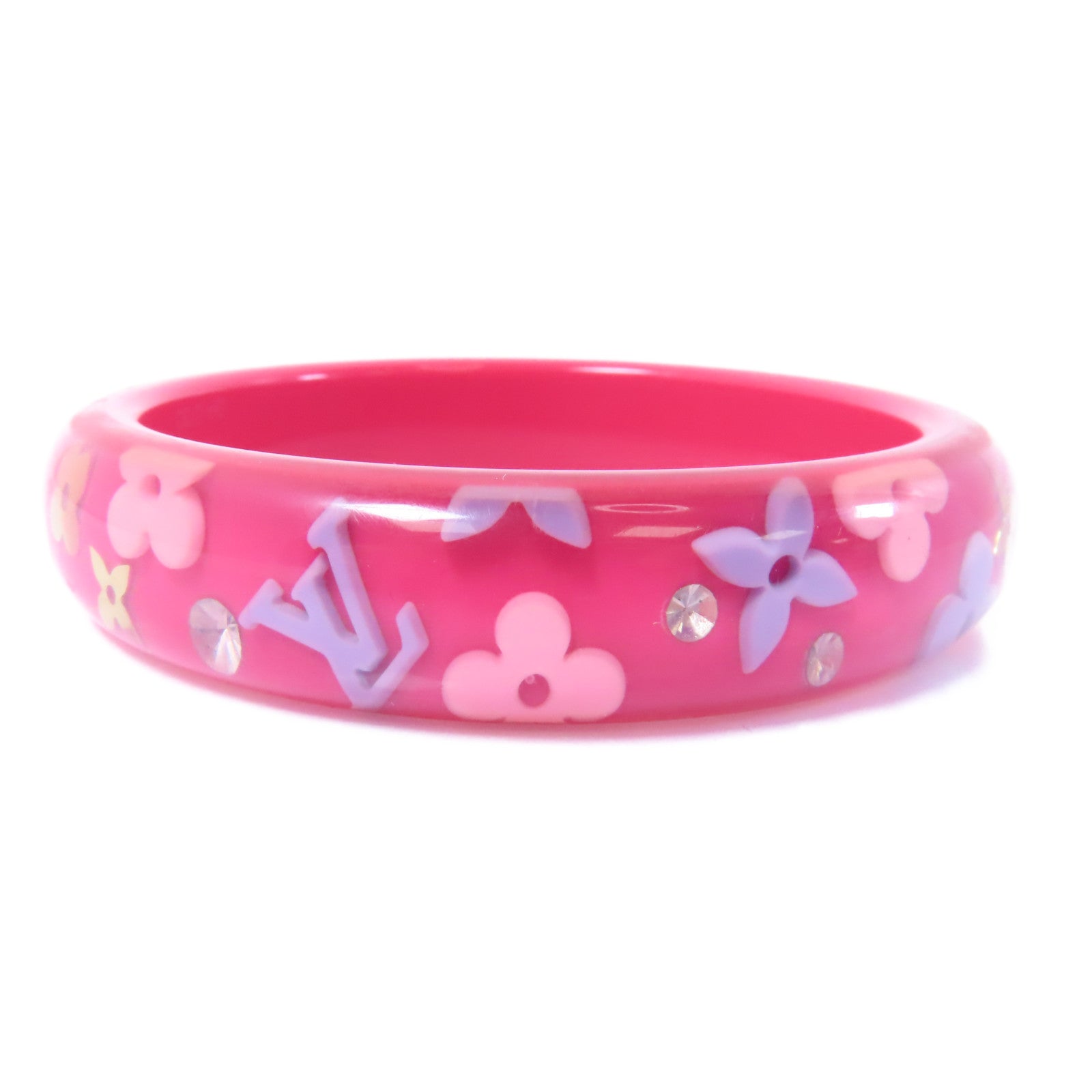LOUIS VUITTON PVC Bracelet/Bangle手鐲粉紅色