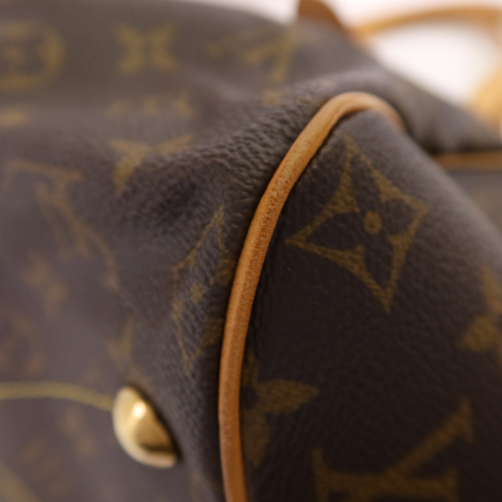 LOUIS VUITTON Monogram Tivoli GM金扣手挽袋