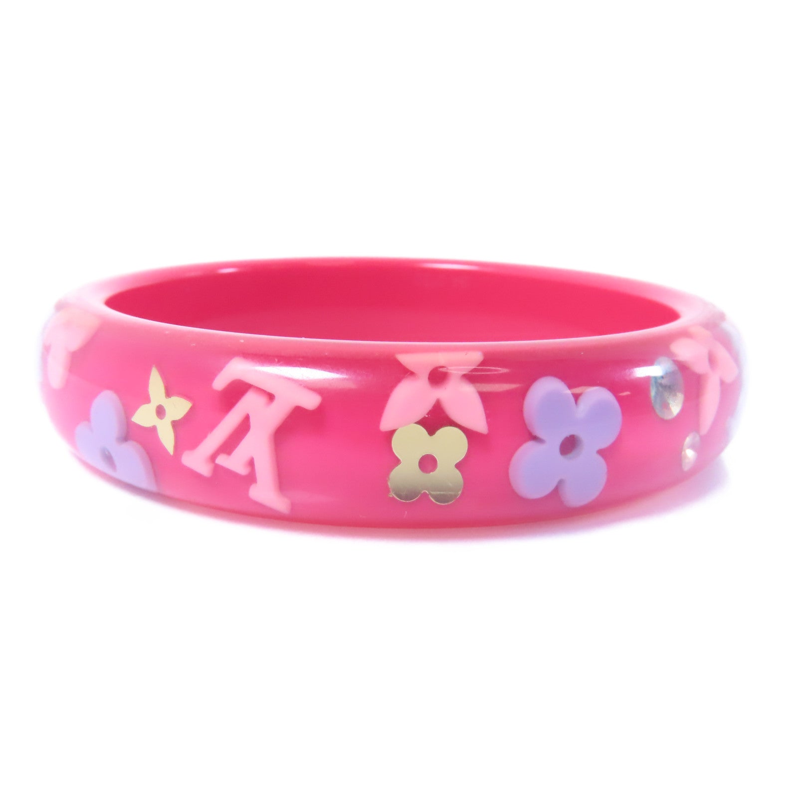 LOUIS VUITTON PVC Bracelet/Bangle手鐲粉紅色