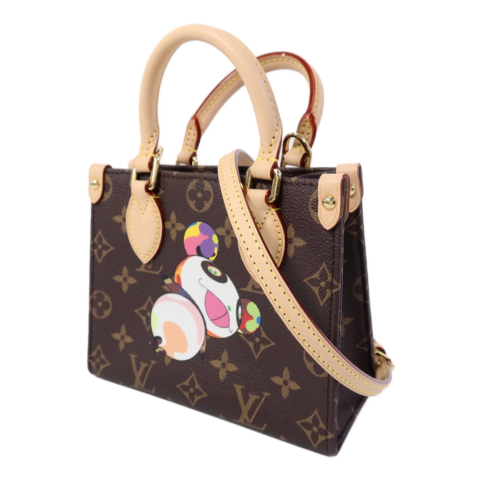 LOUIS VUITTON Monogram LV X TM On The Go BB手挽肩背兩用袋