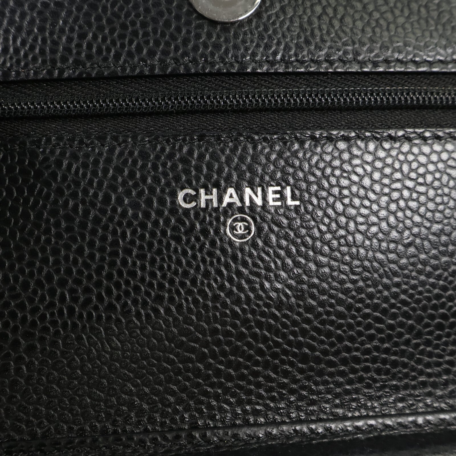 CHANEL 牛皮皮革WOC Wallet On Chain鏈帶肩背袋