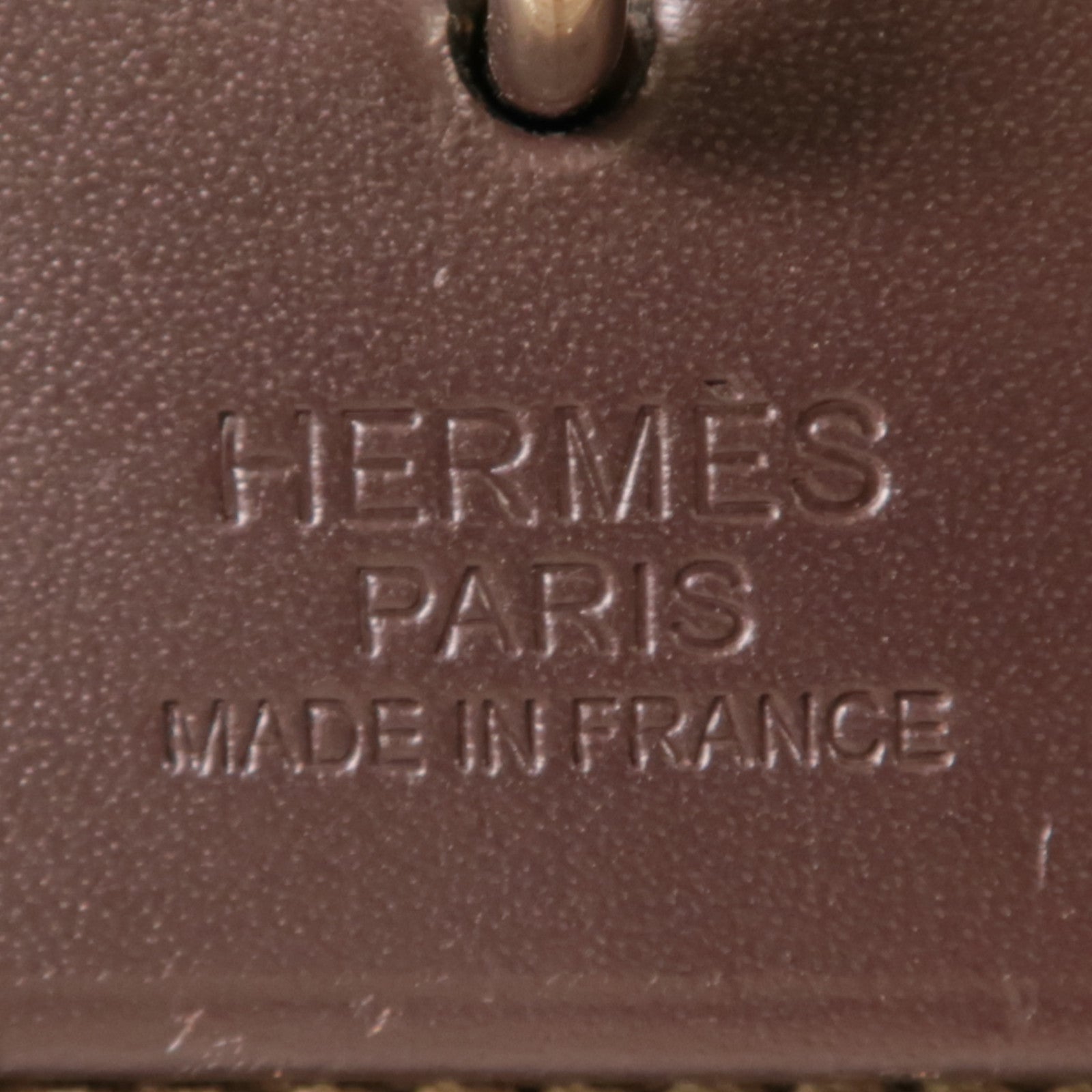 HERMES 帆布Herbag PM銀扣手挽肩背兩用袋