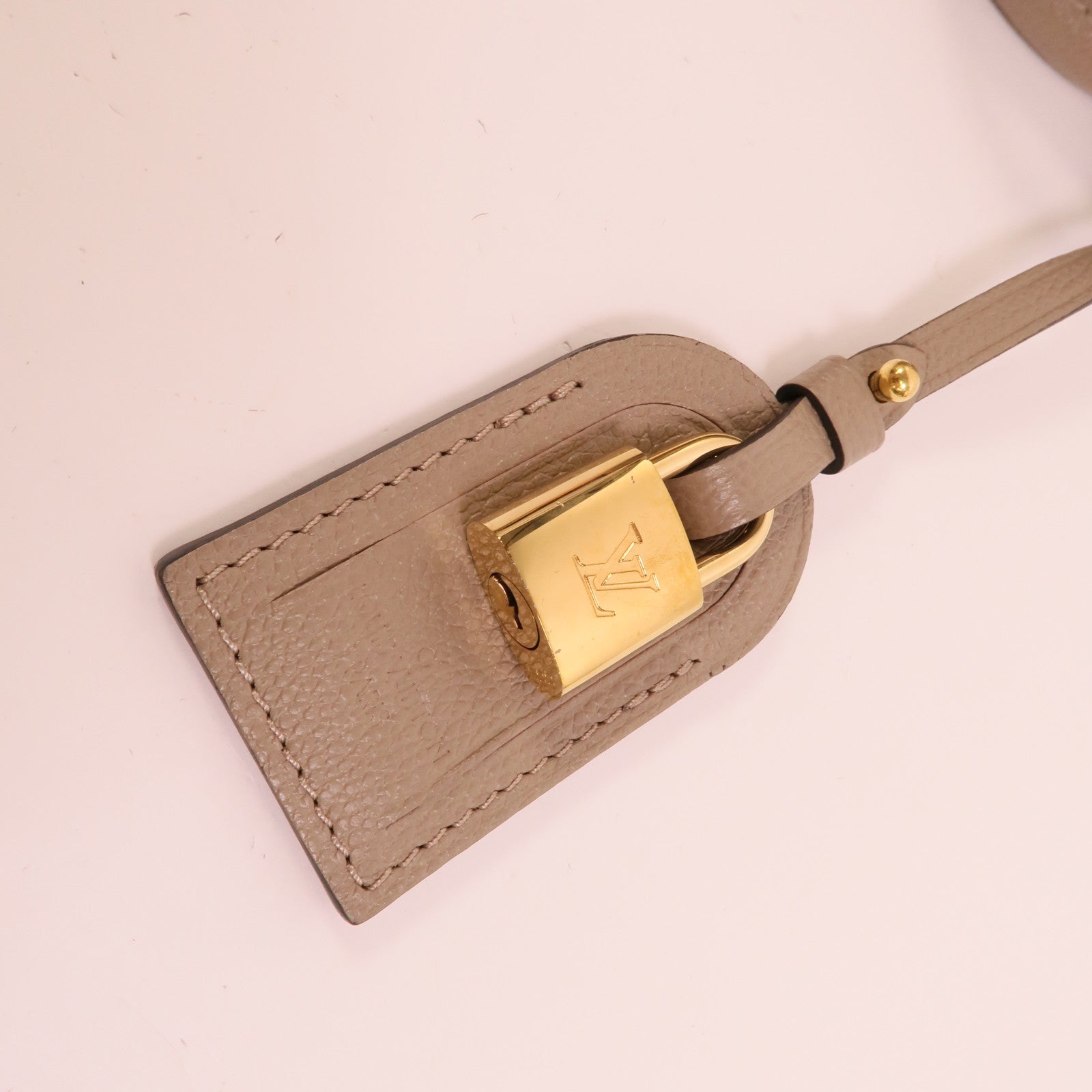LOUIS VUITTON Monogram Empreinte Petit Palais金扣手挽肩背兩用袋