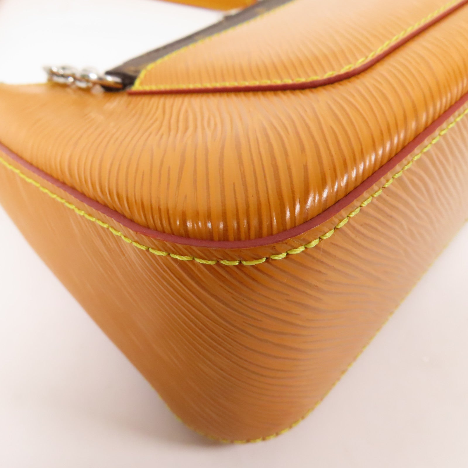 LOUIS VUITTON Epi Marelle銀扣手挽肩背兩用袋