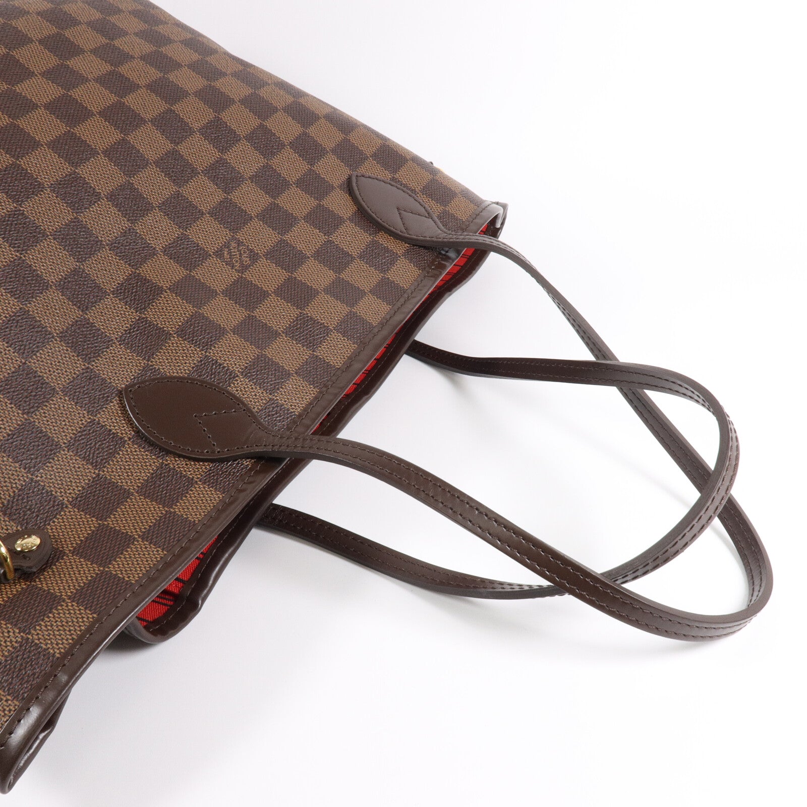 LOUIS VUITTON Damier Neverfull MM手挽袋/肩背袋