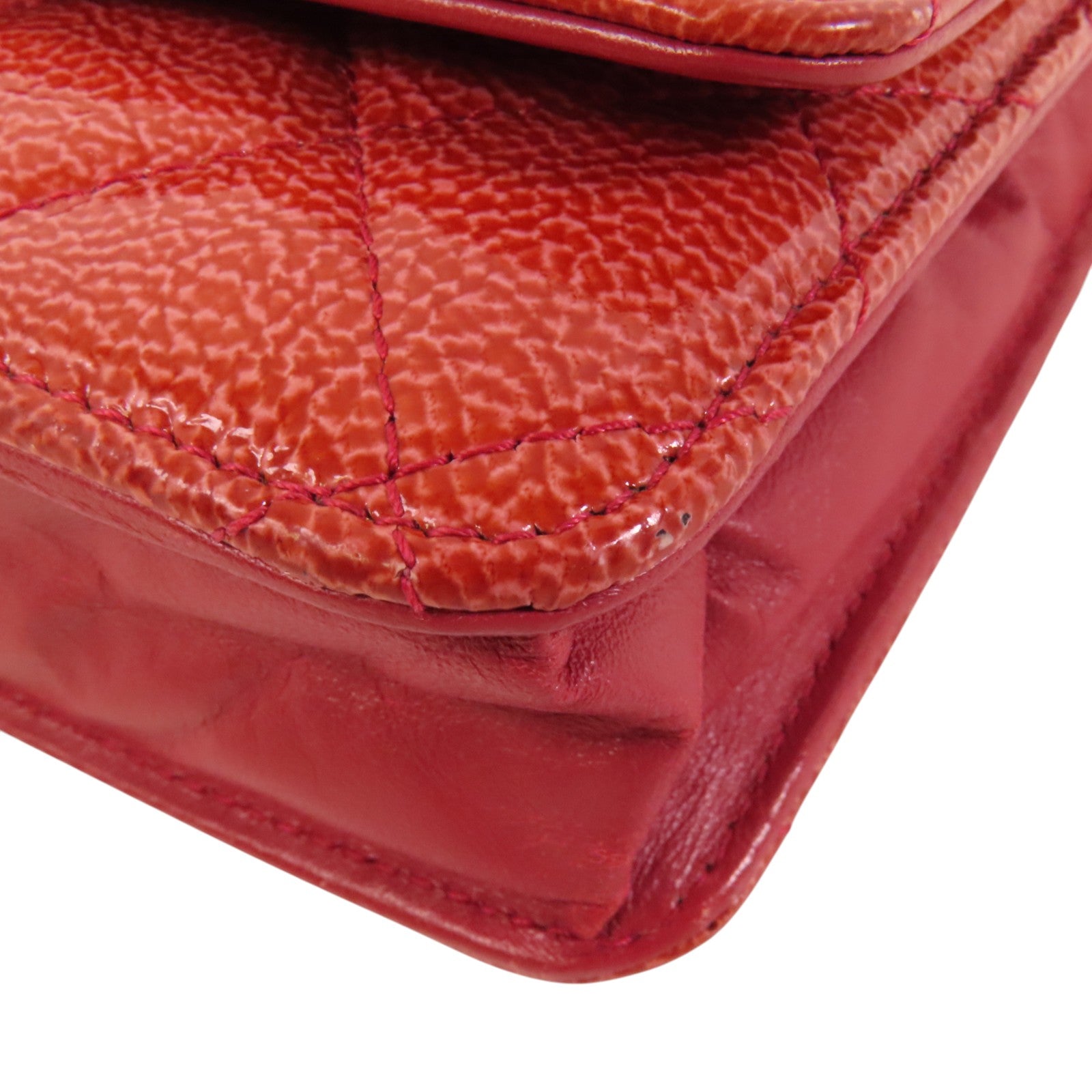 CHANEL 牛皮皮革WOC Wallet On Chain鏈帶肩背袋