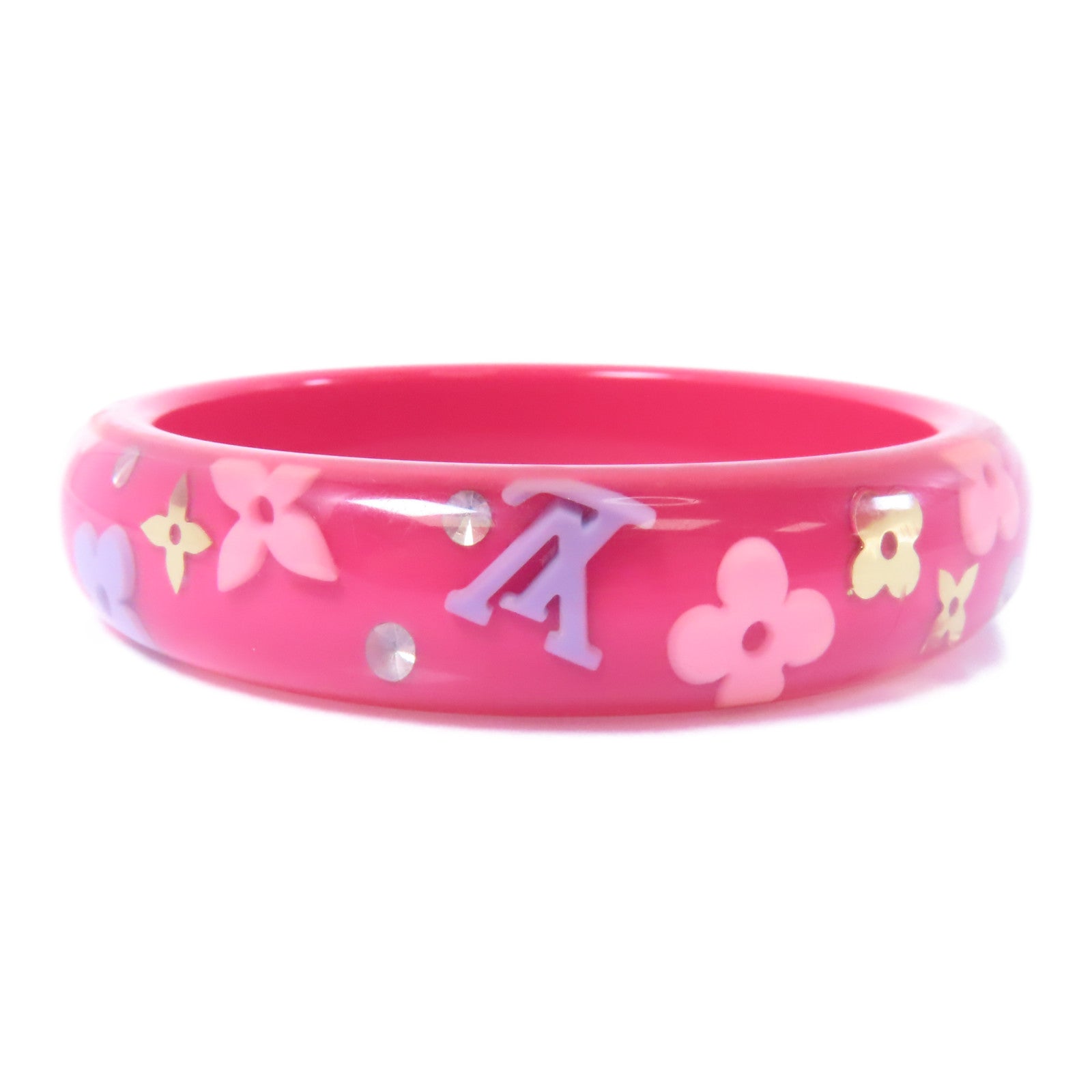 LOUIS VUITTON PVC Bracelet/Bangle手鐲粉紅色