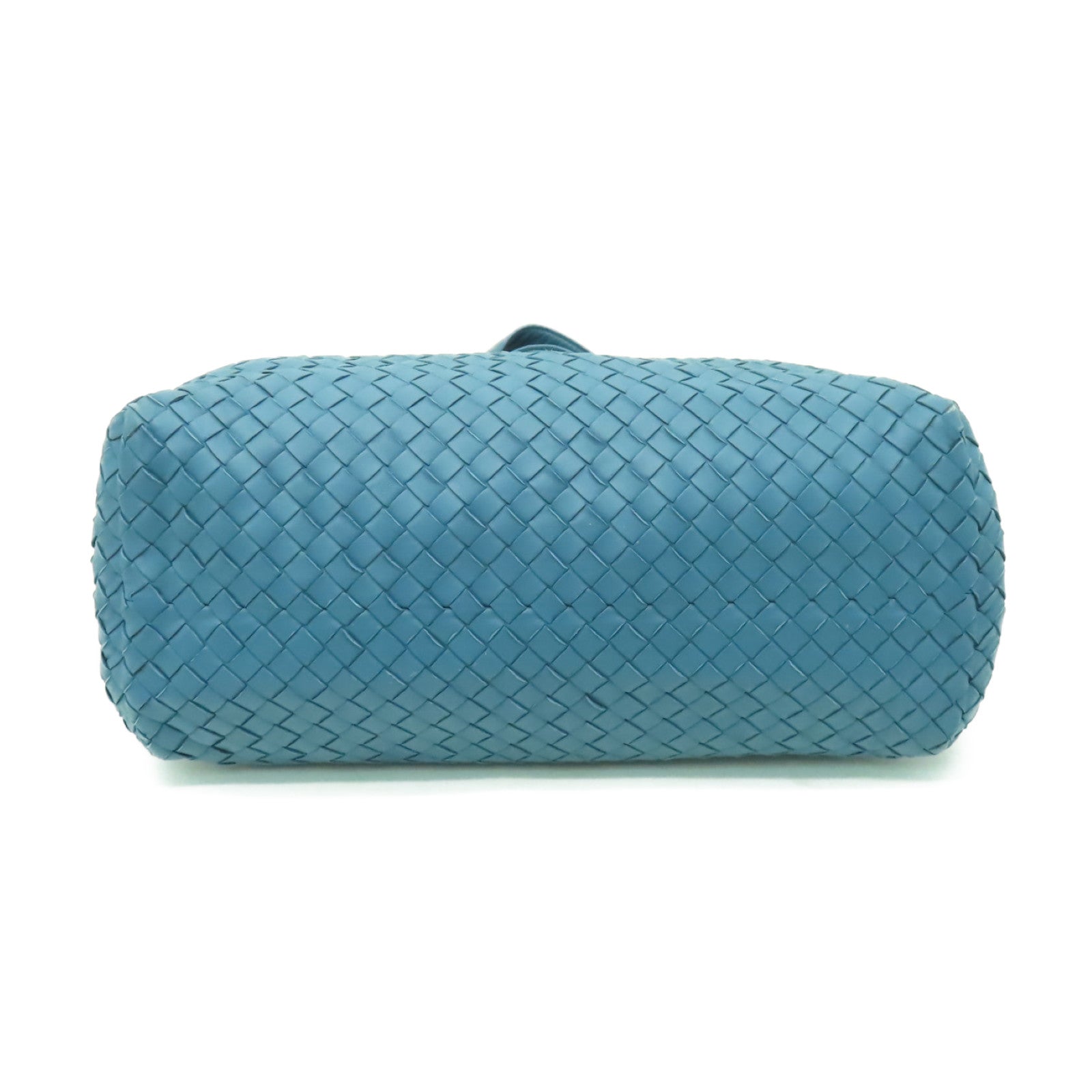 BOTTEGA VENETA 【清倉大減價】羊皮皮革Shoulder Bag鏈帶肩背袋藍色