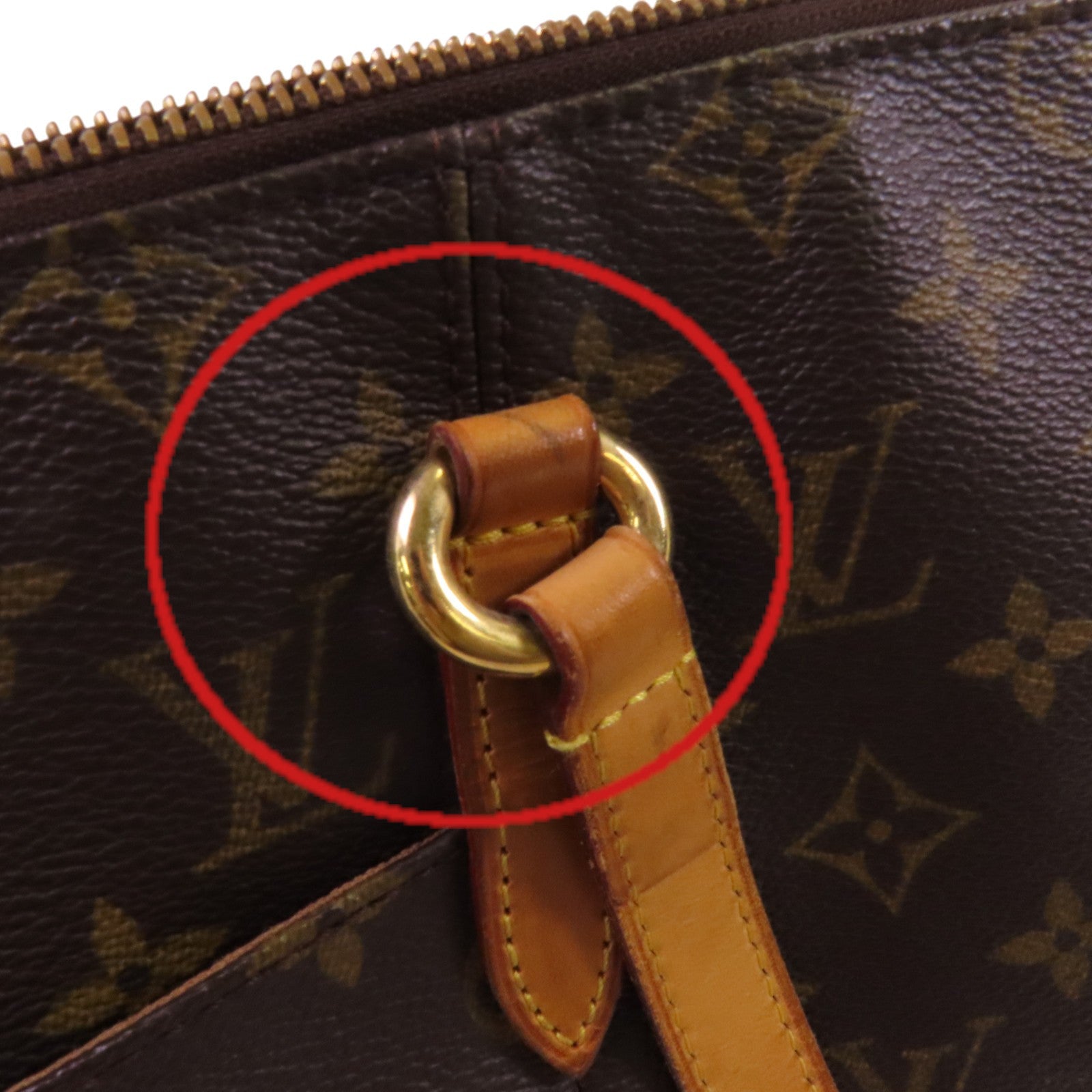 LOUIS VUITTON Monogram Totally PM金扣肩背袋